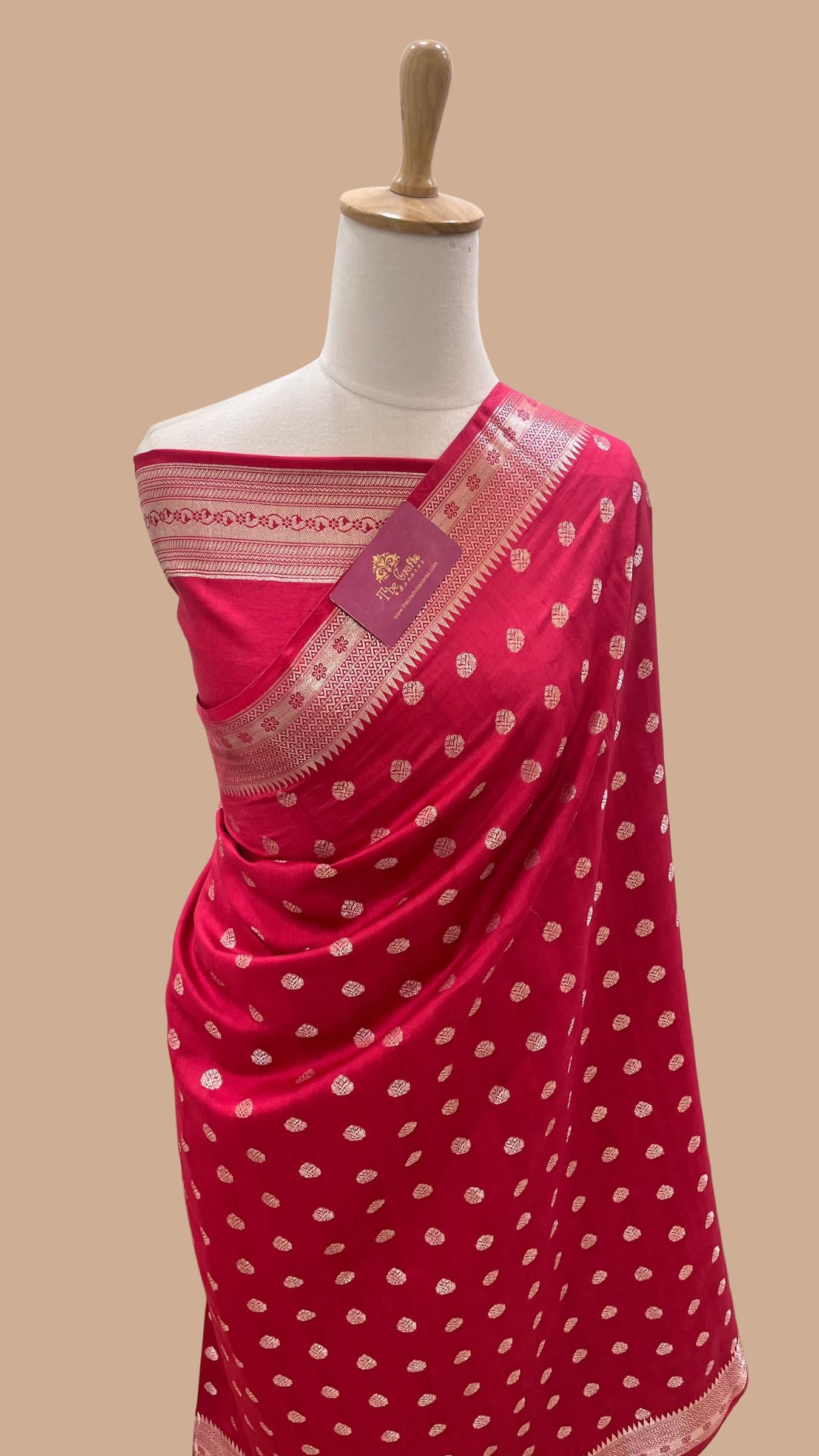 Pure Chiniya Silk Banarasi Saree