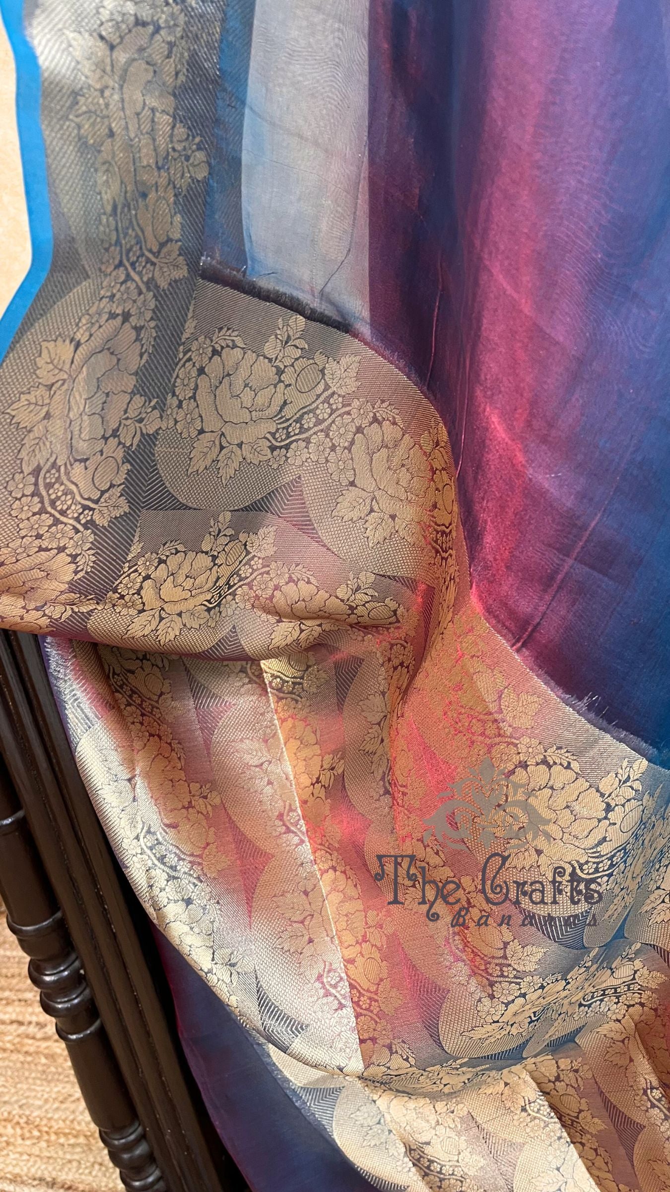 Pure Kora Tissue Silk Banarasi Saree