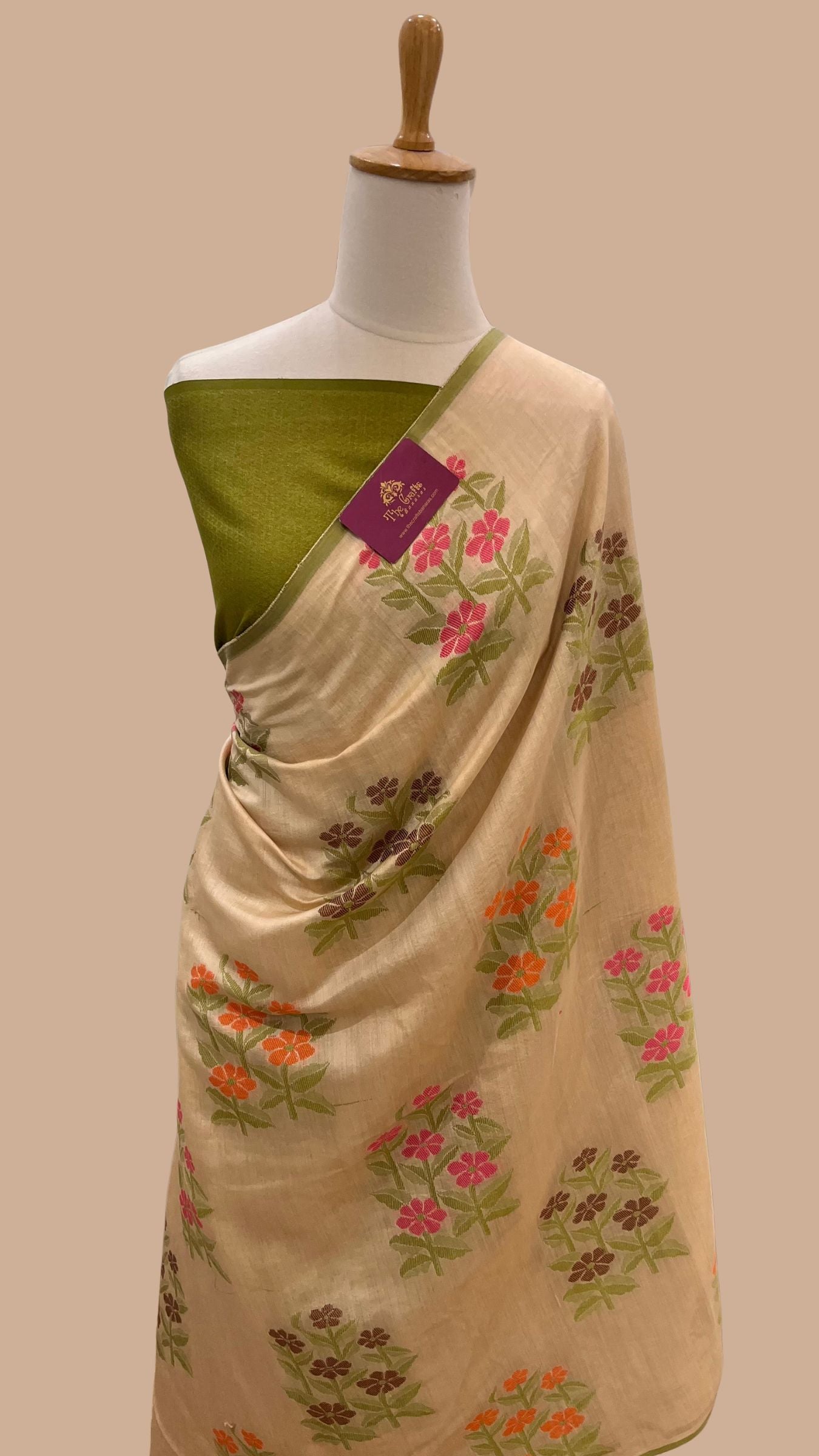 Pure Chiniya Silk Banarasi Saree