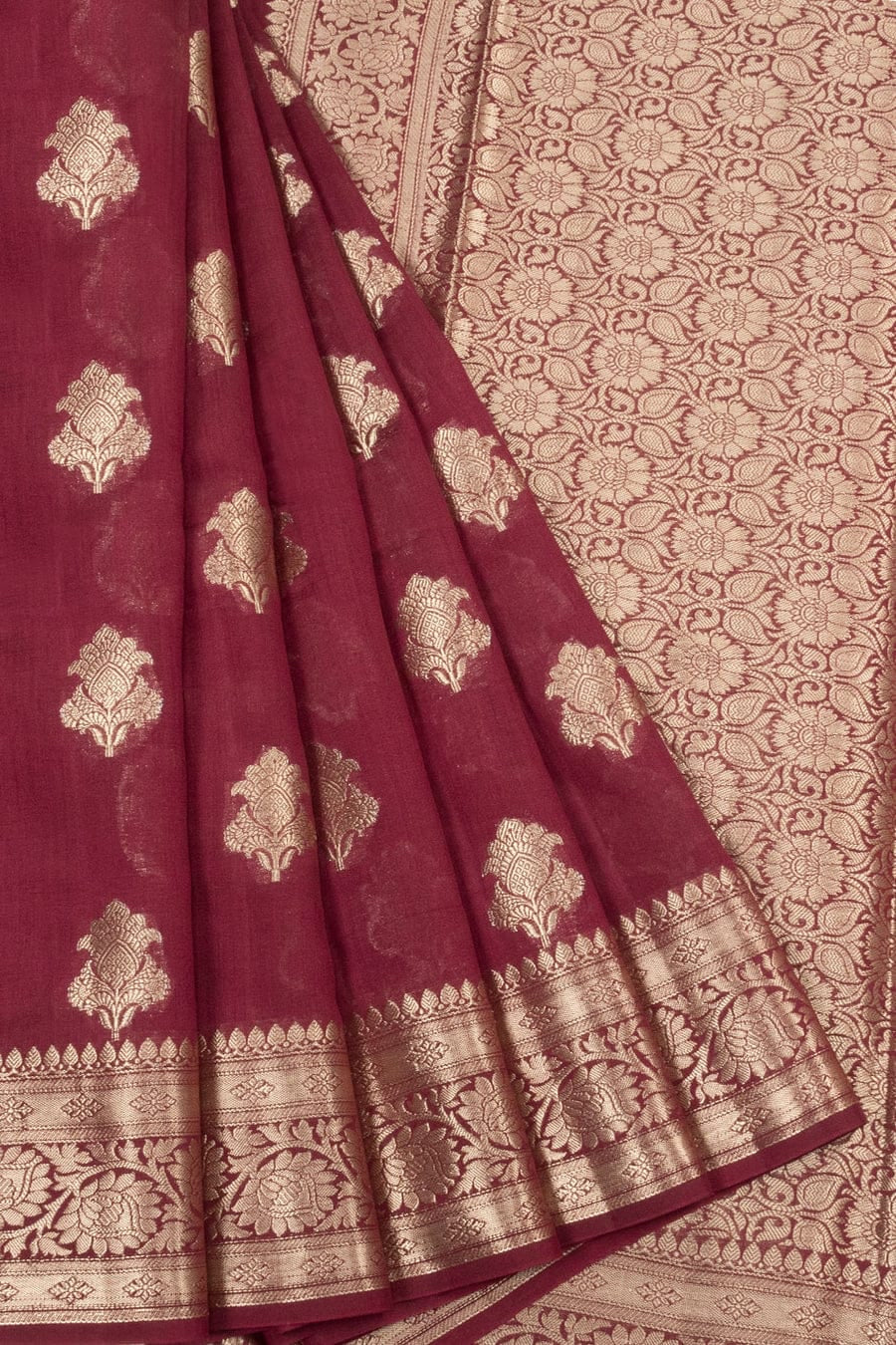 Pure Chiniya Silk Banarasi Saree