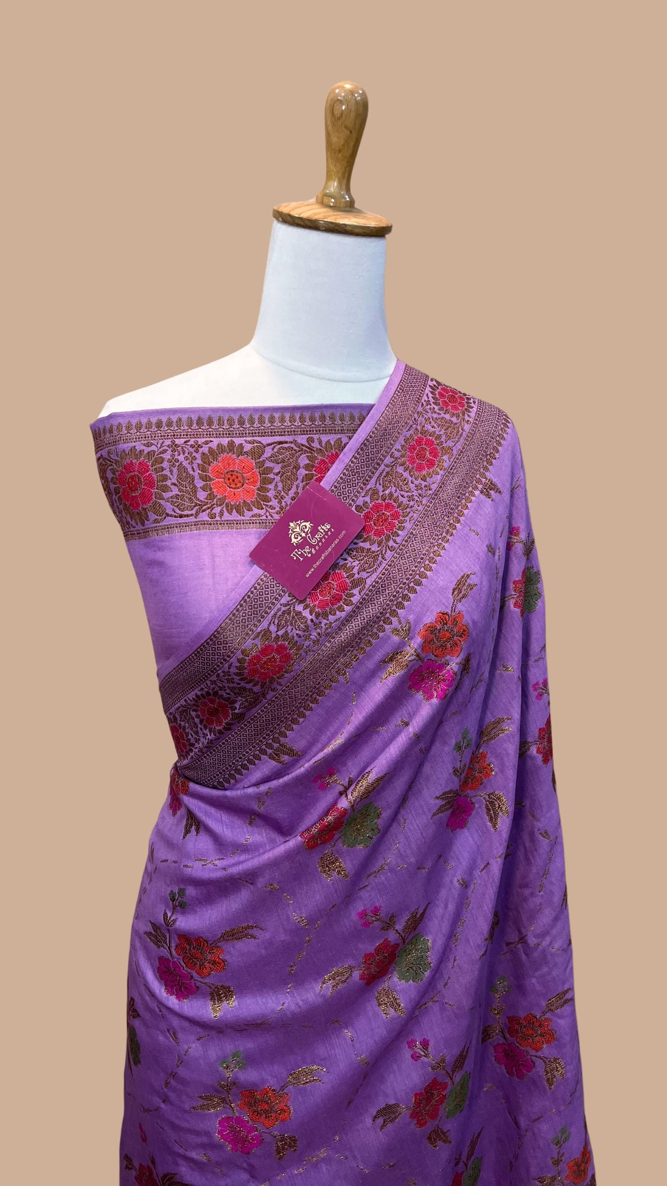 Pure Munga Silk Banarasi Saree