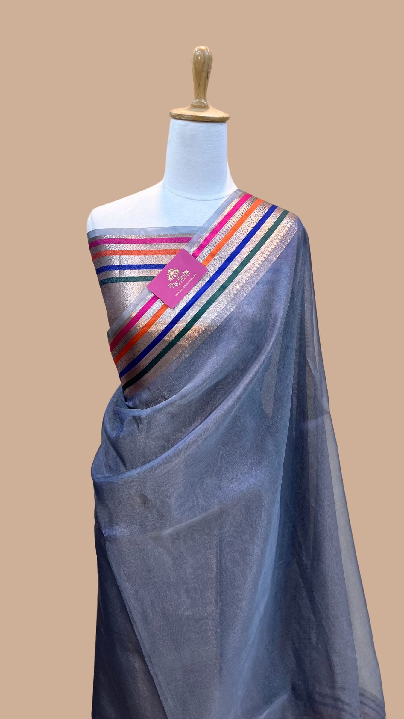 Pure Kora Tissue Silk Banarasi Saree