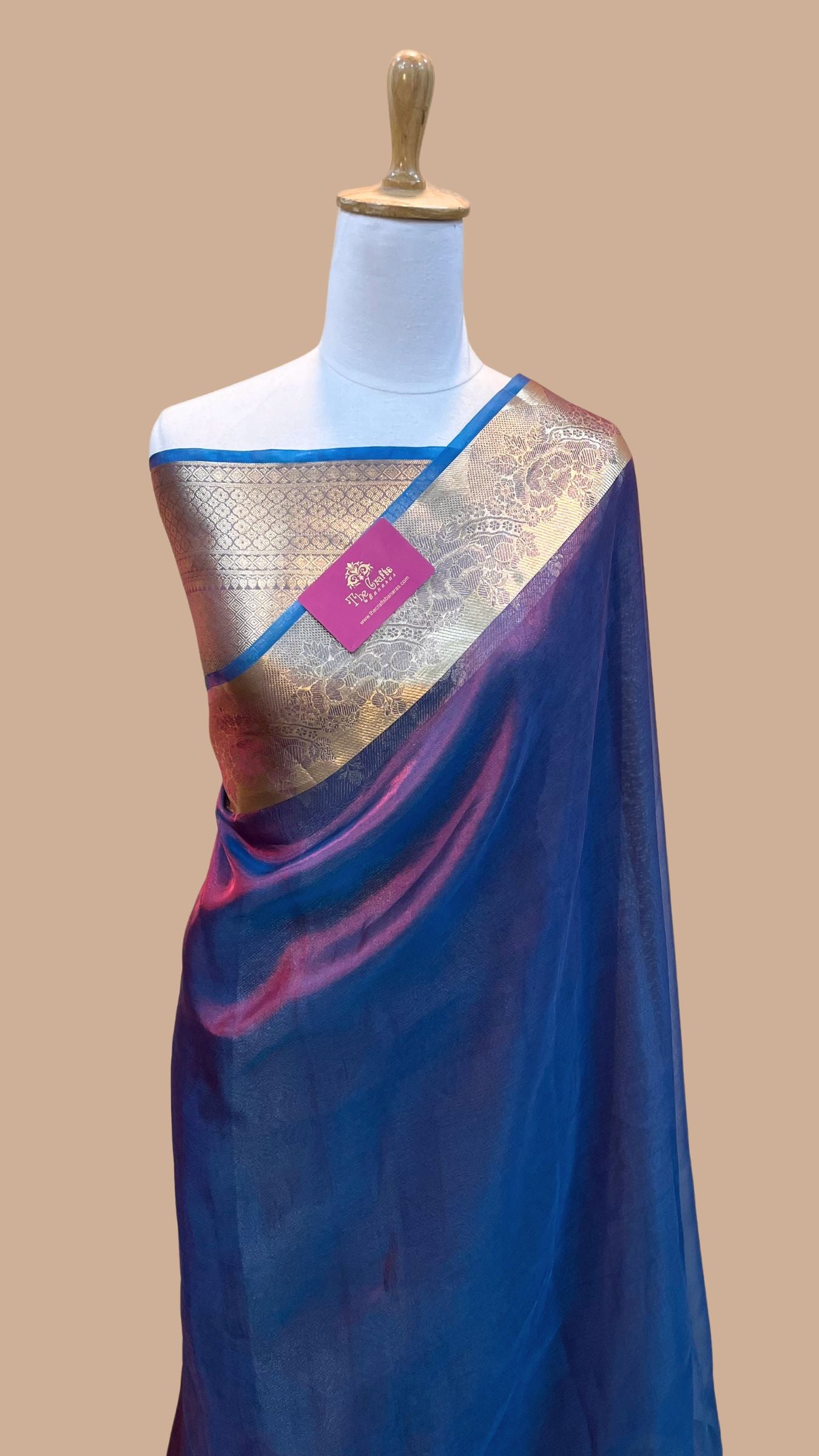 Pure Kora Tissue Silk Banarasi Saree