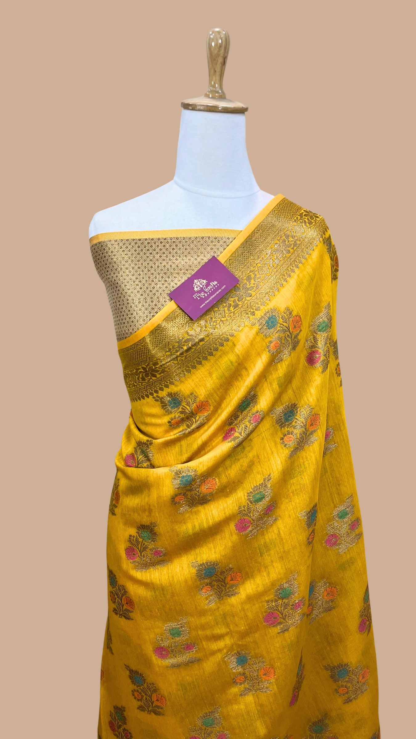 Pure Munga Silk Banarasi Saree