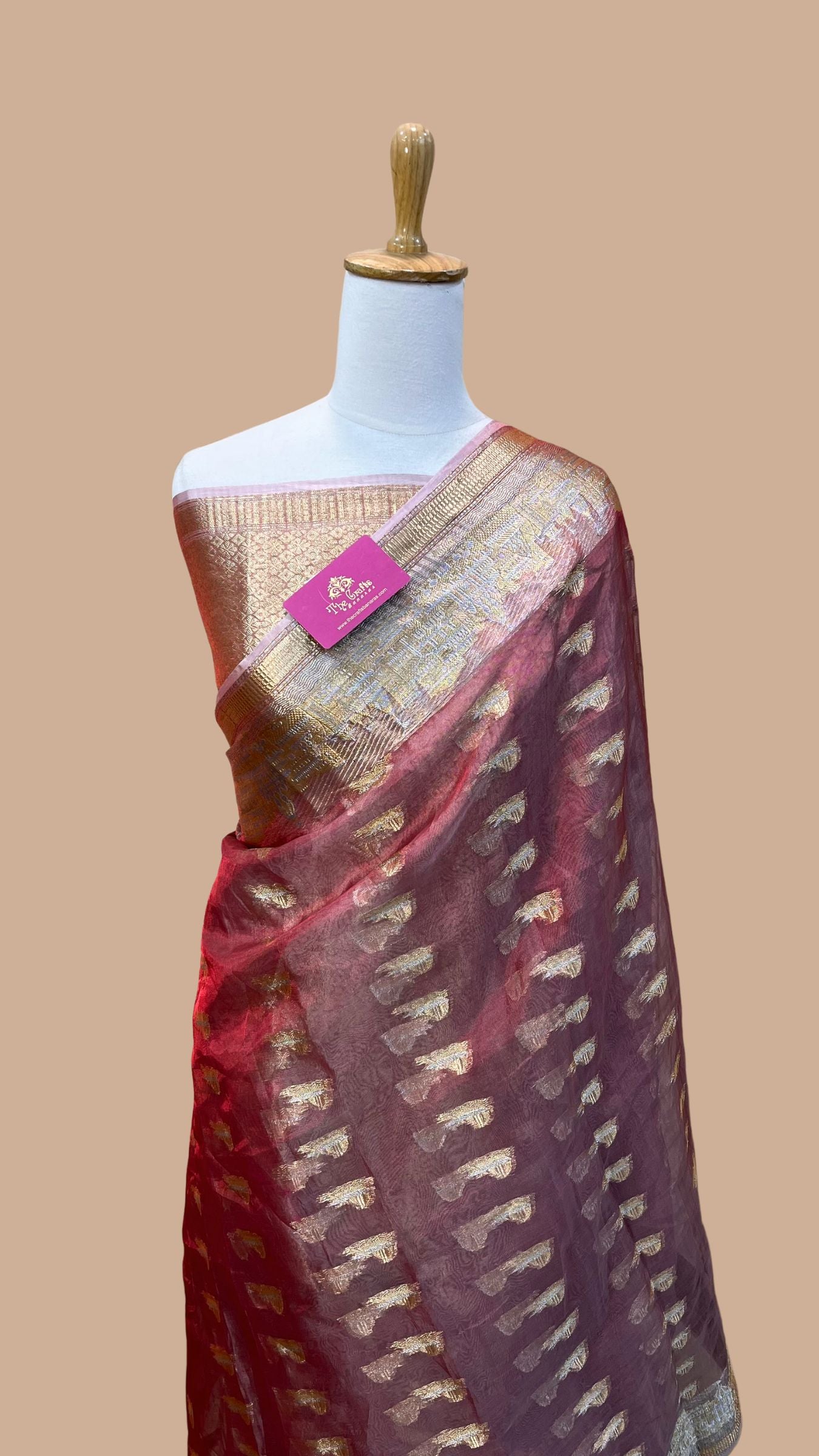 Pure Kora Tissue Silk Banarasi Saree