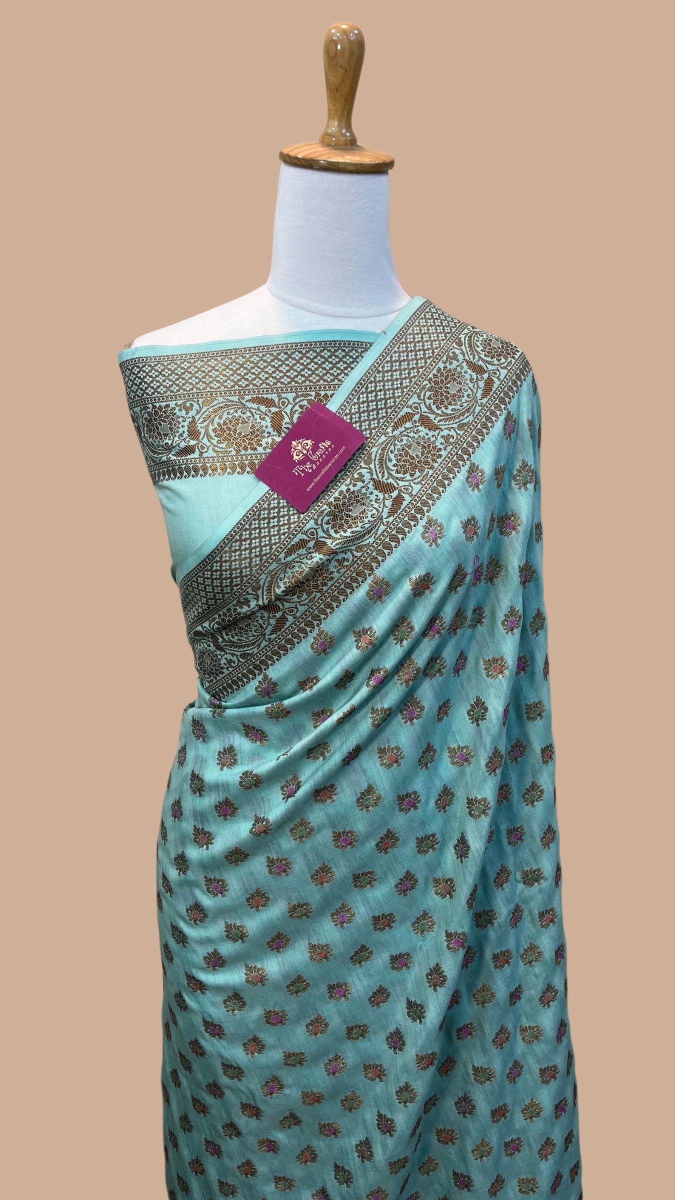 Pure Munga Silk Banarasi Saree