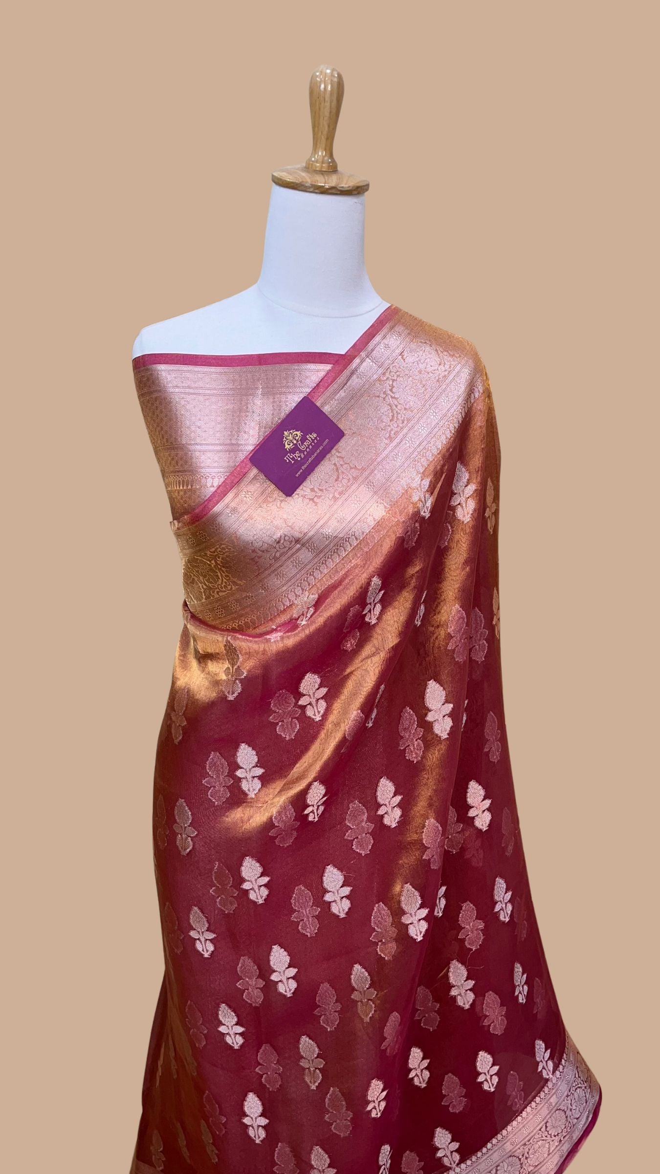Pure Tissue Silk Banarasi Saree
