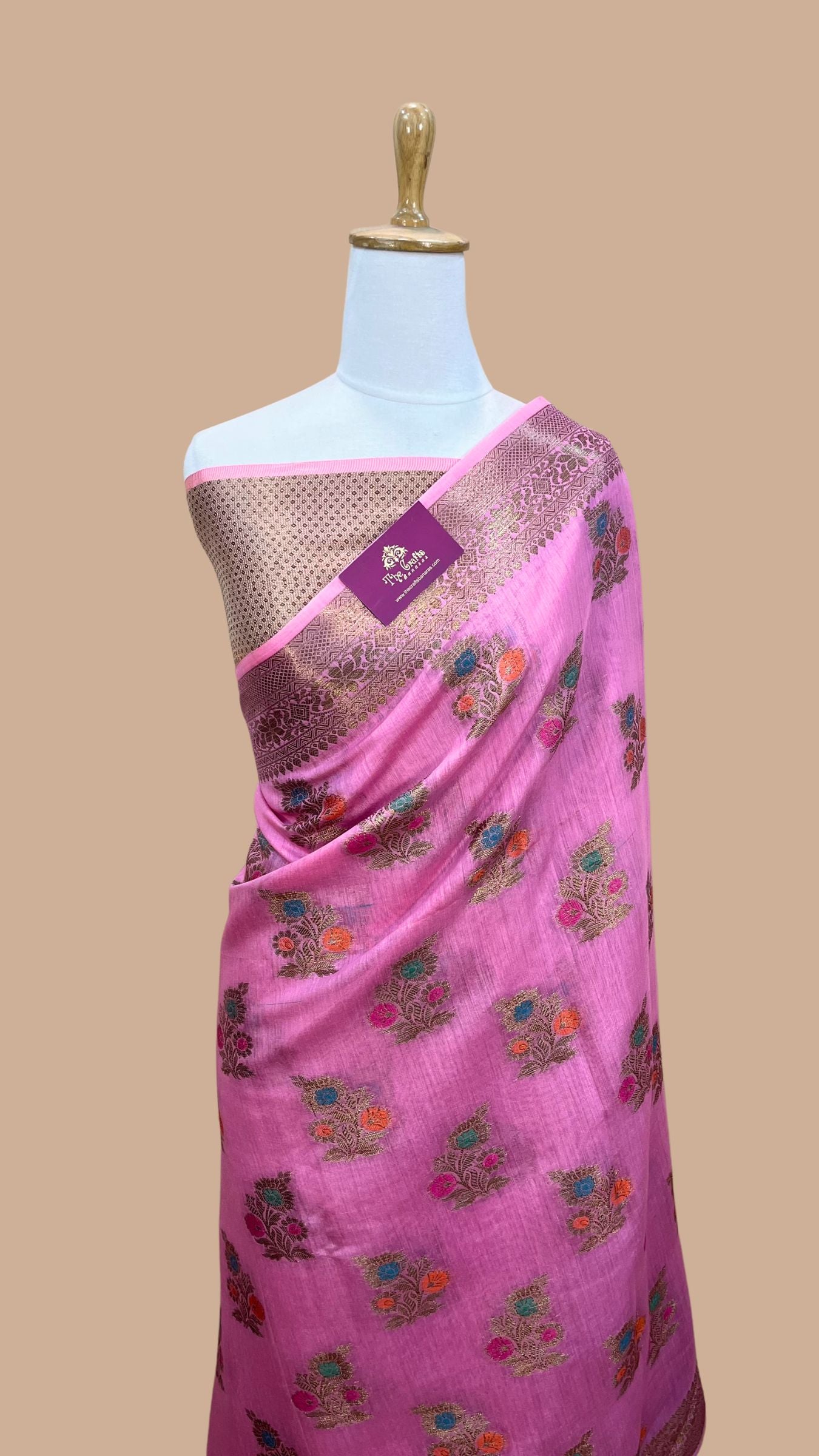 Pure Munga Silk Banarasi Saree