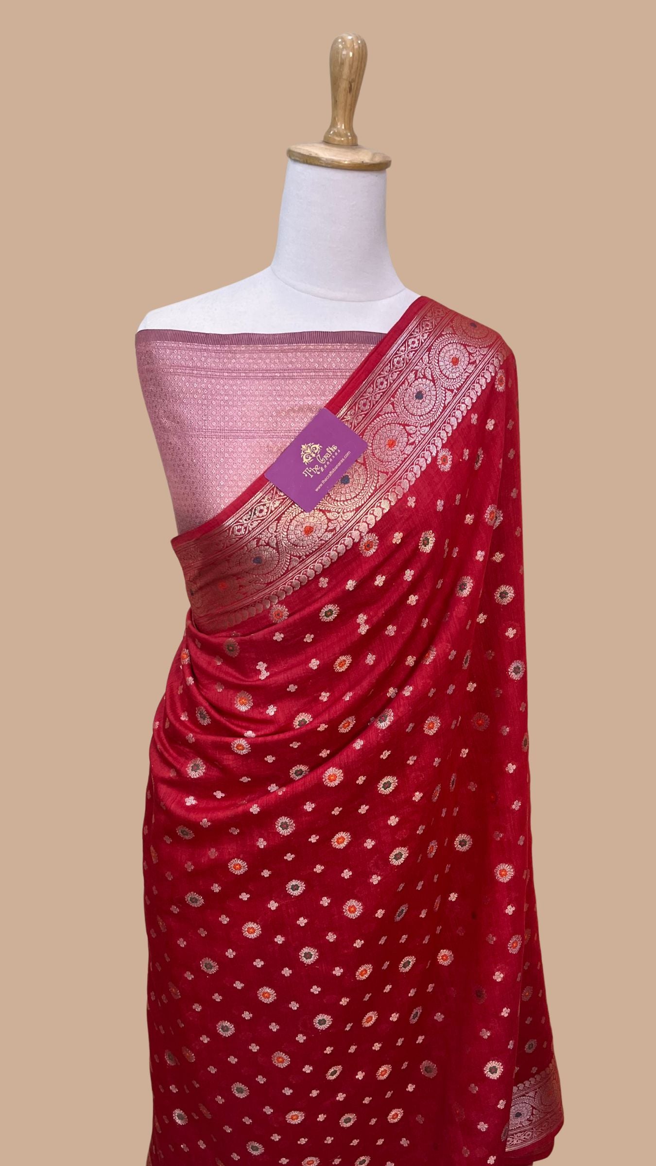 Pure Munga Silk Banarasi Saree