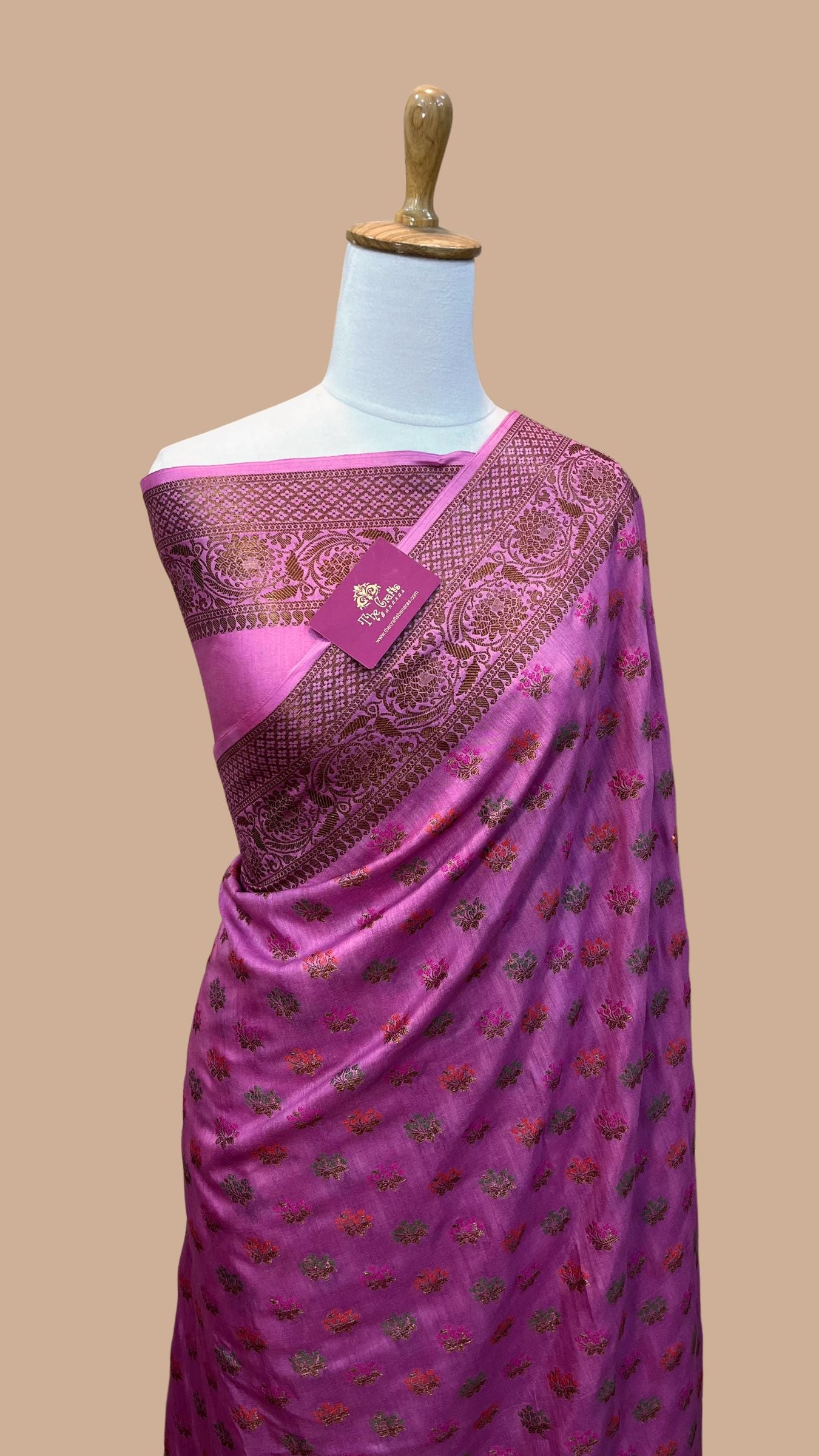 Pure Munga Silk Banarasi Saree