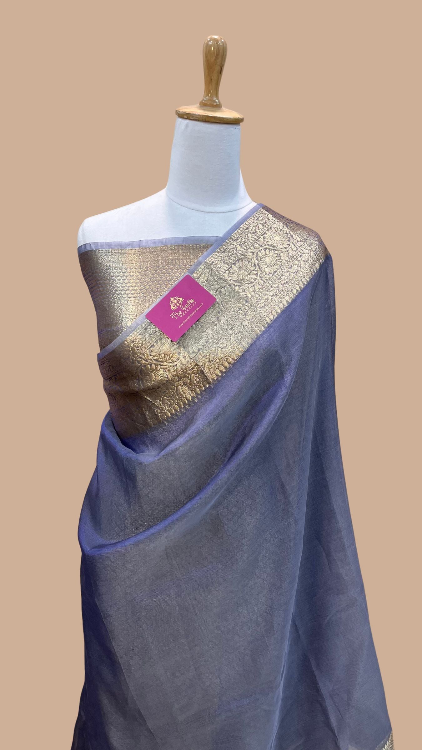 Pure Kora Tissue Silk Banarasi Saree