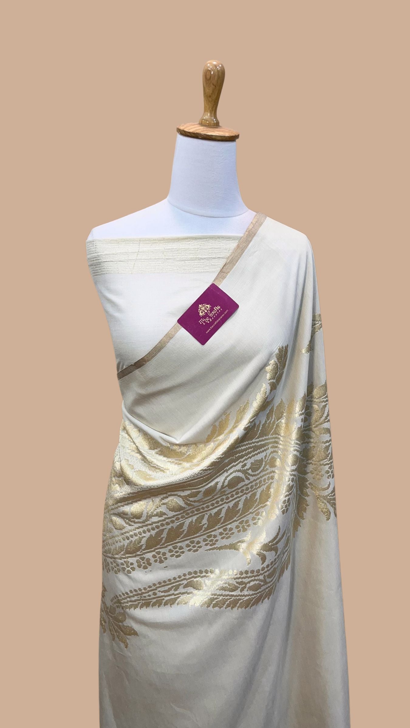 Pure Munga Silk Handloom Banarasi Saree