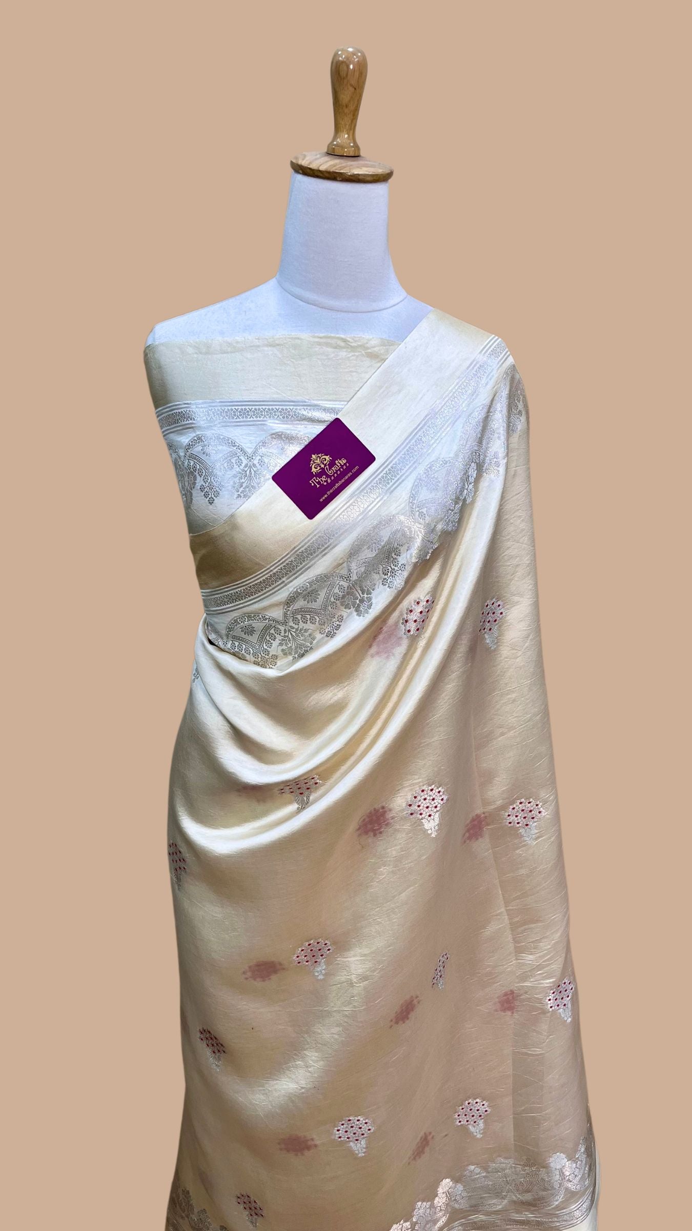 Pure Mango Silk Handloom Banarasi Saree
