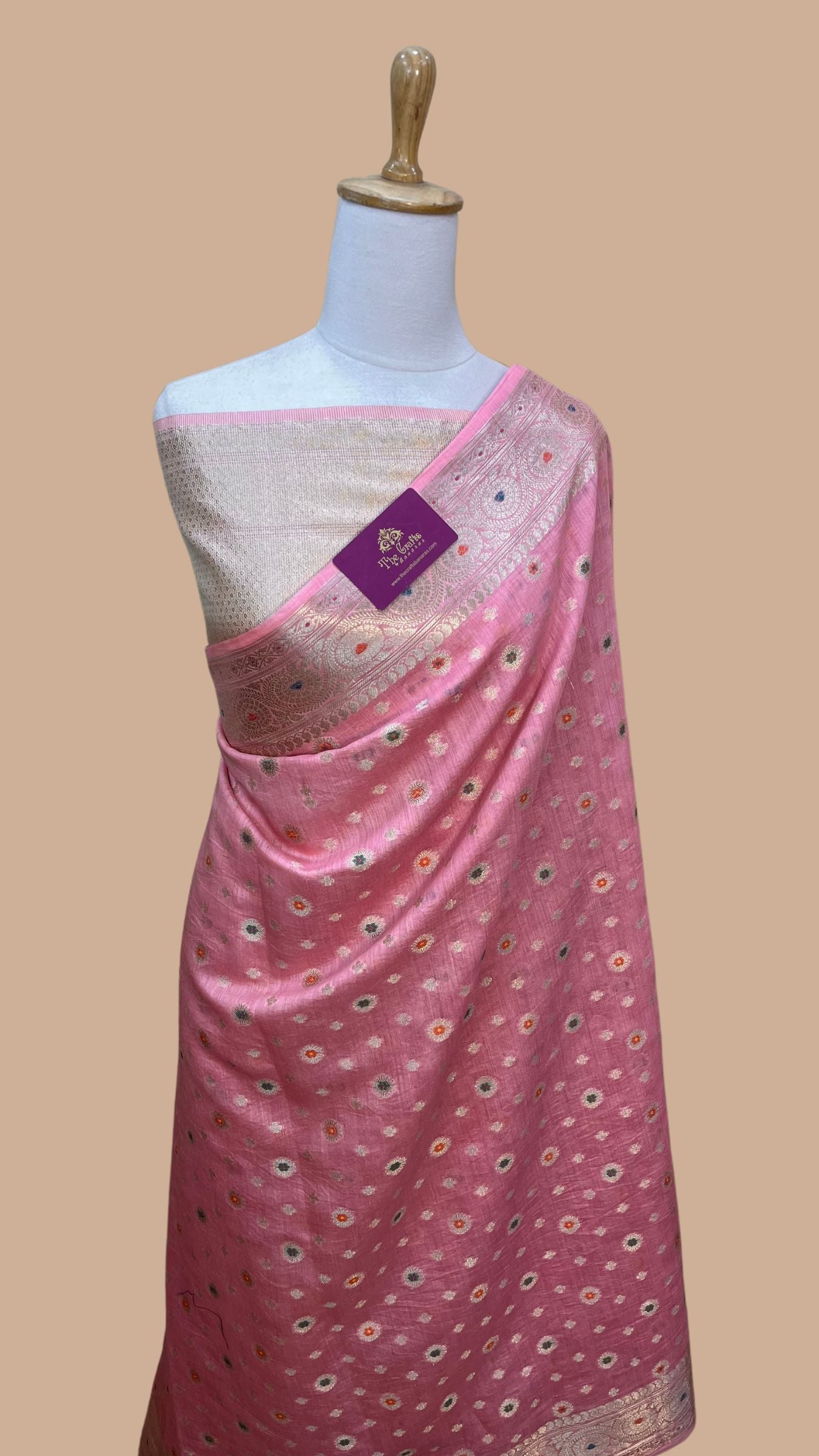 Pure Munga Silk Banarasi Saree