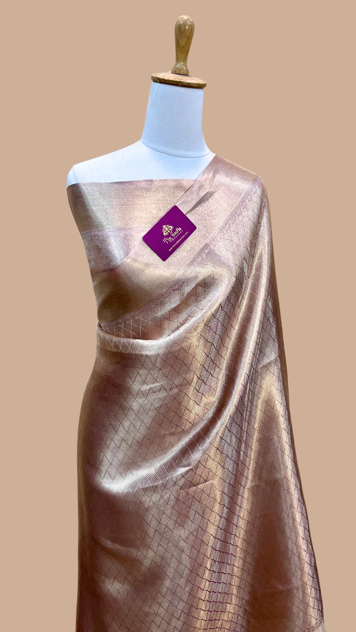 Pure Tissue Brocade Banarasi Saree