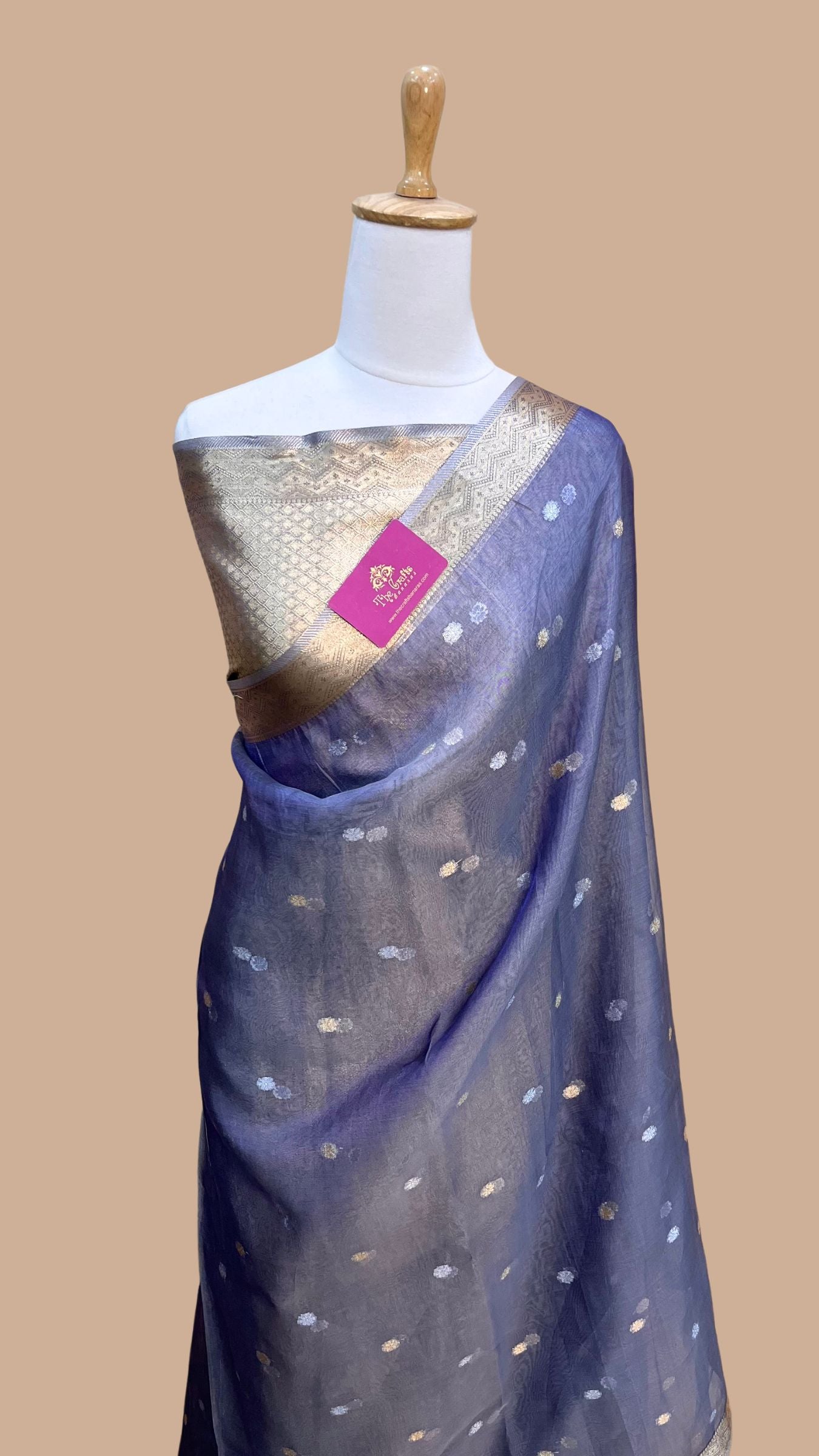 Pure Kora Tissue Silk Banarasi Saree