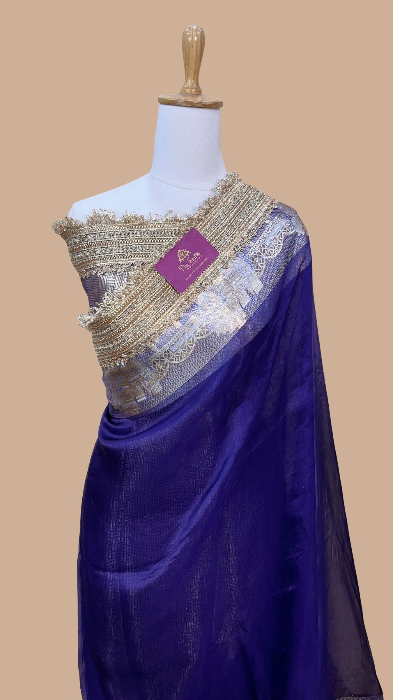 Pure Kora Tissue Silk Banarasi Saree