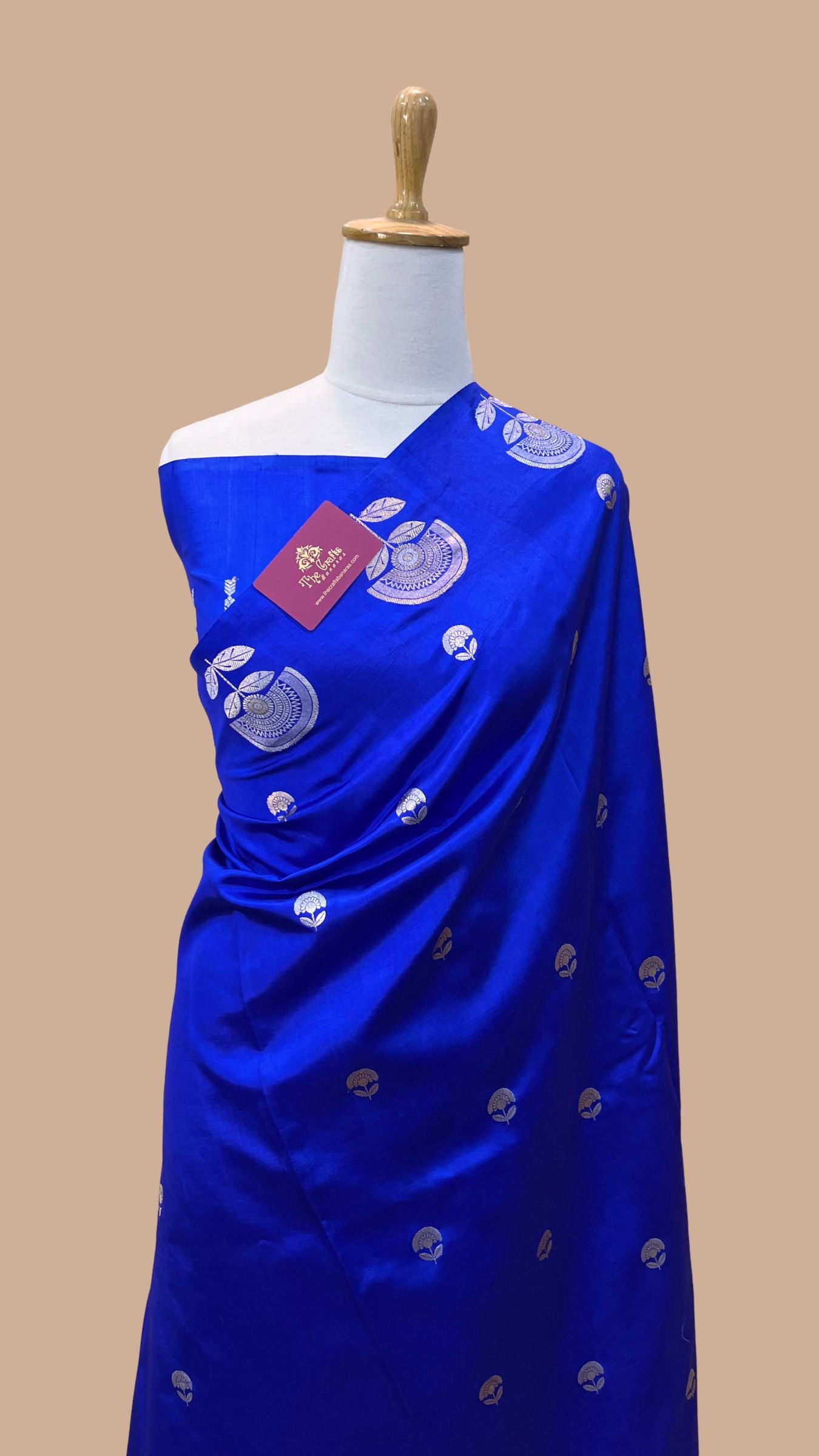 Pure Mango Silk Handloom Banarasi Saree - Sona Roopa