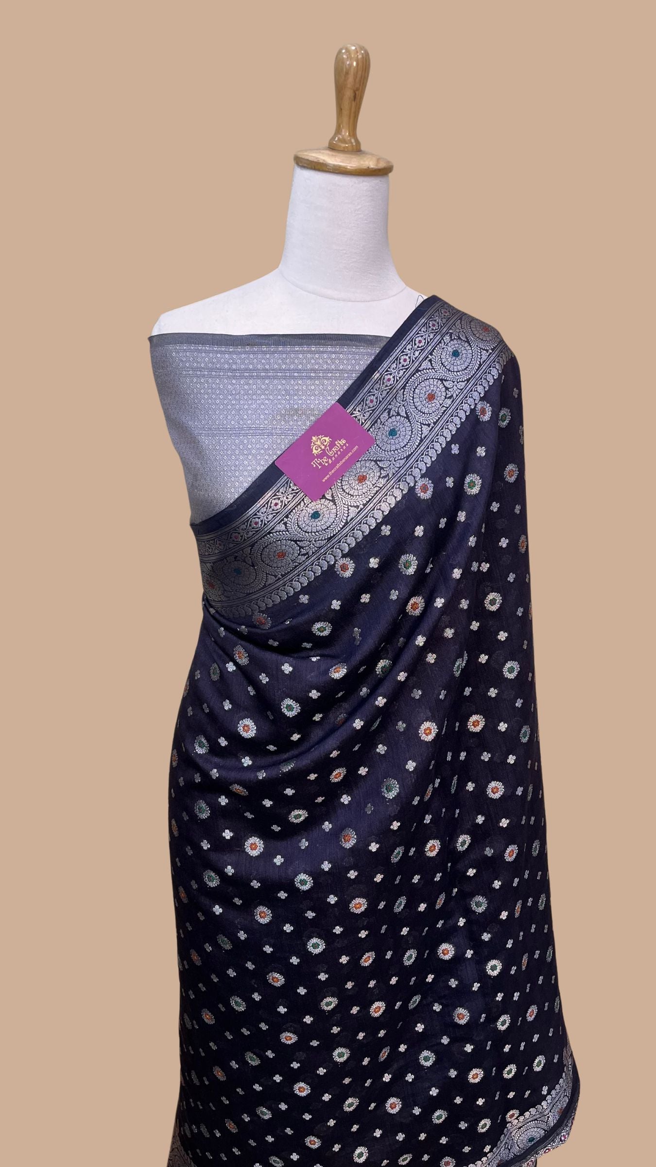 Pure Munga Silk Banarasi Saree