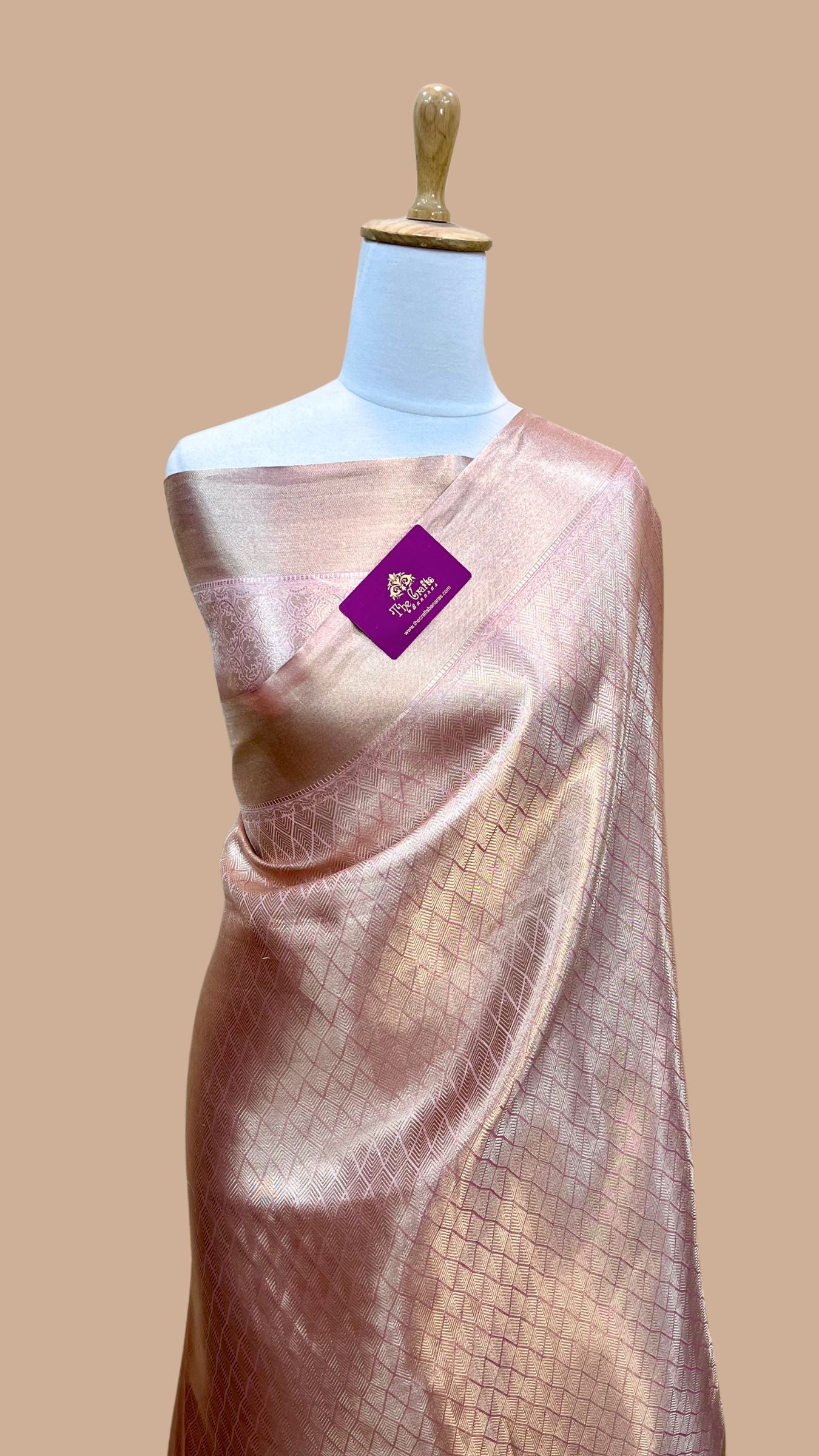 Pure Tissue Brocade Banarasi Saree