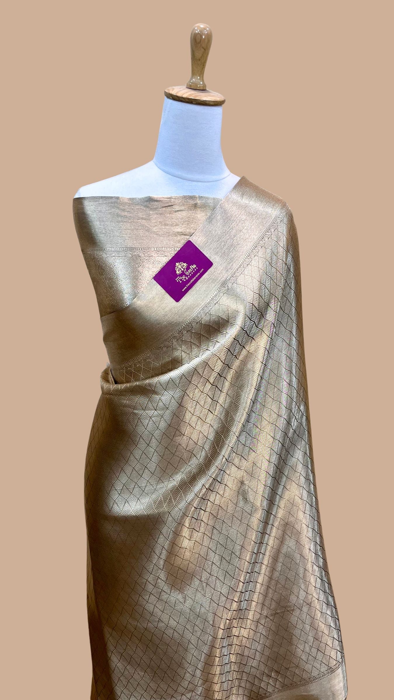 Pure Tissue Brocade Banarasi Saree