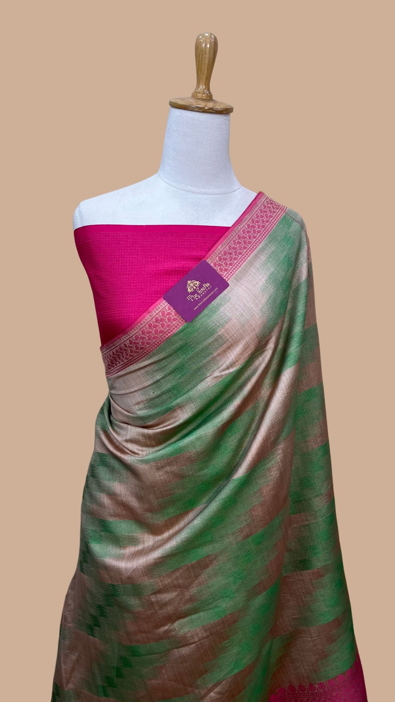 Pure Chiniya Silk Banarasi Saree