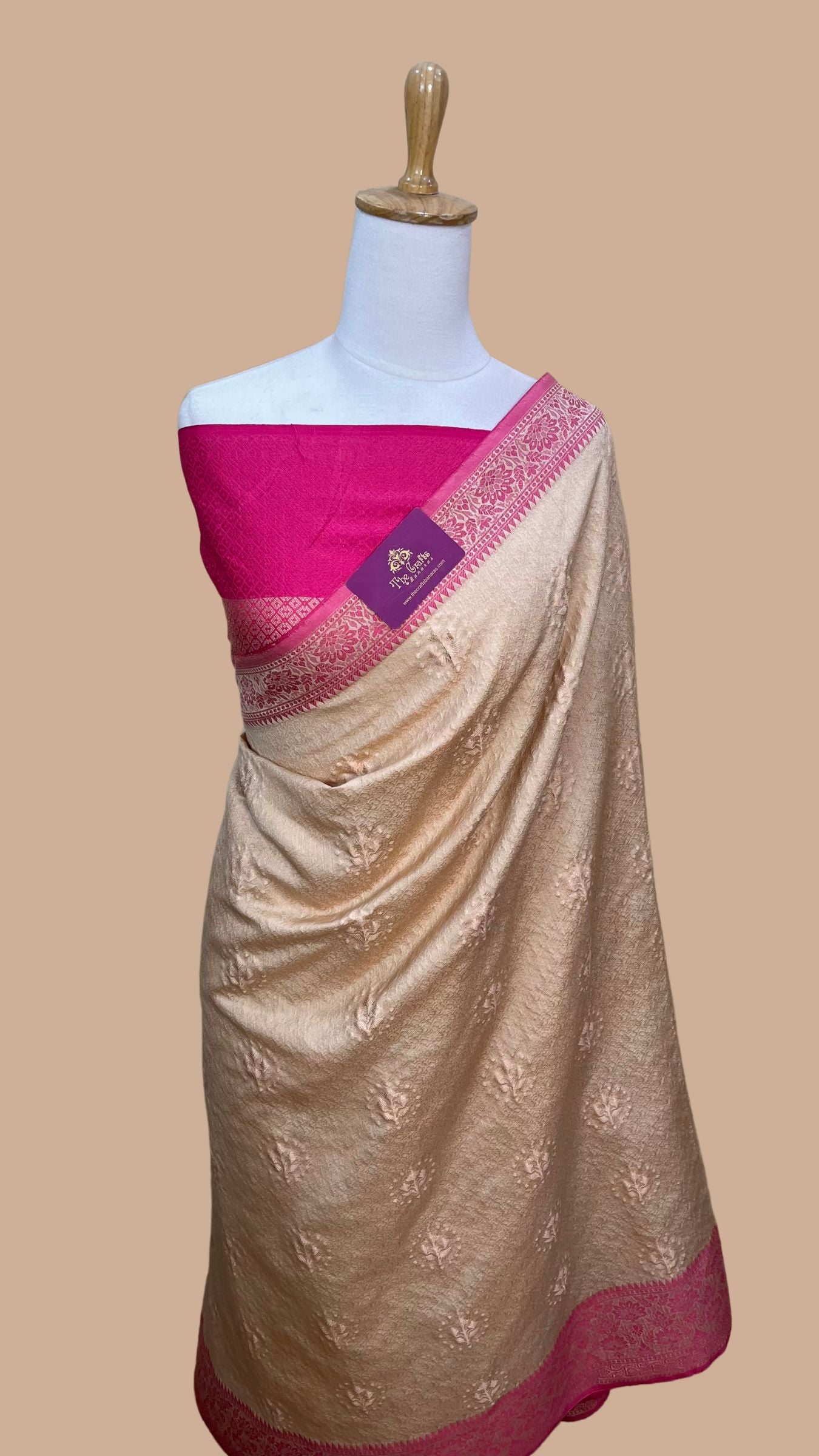Pure Chiniya Silk Banarasi Saree