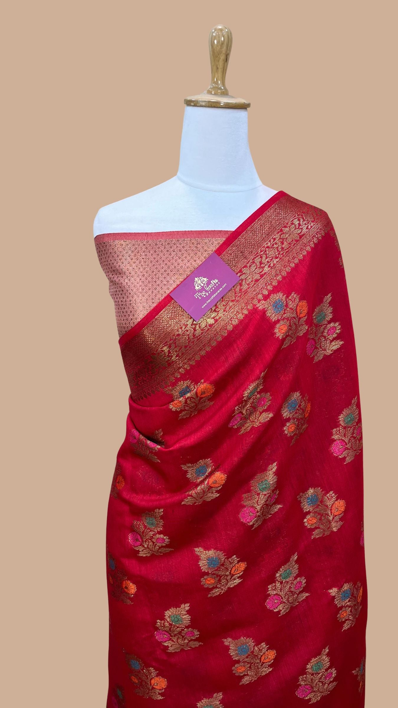 Pure Munga Silk Banarasi Saree