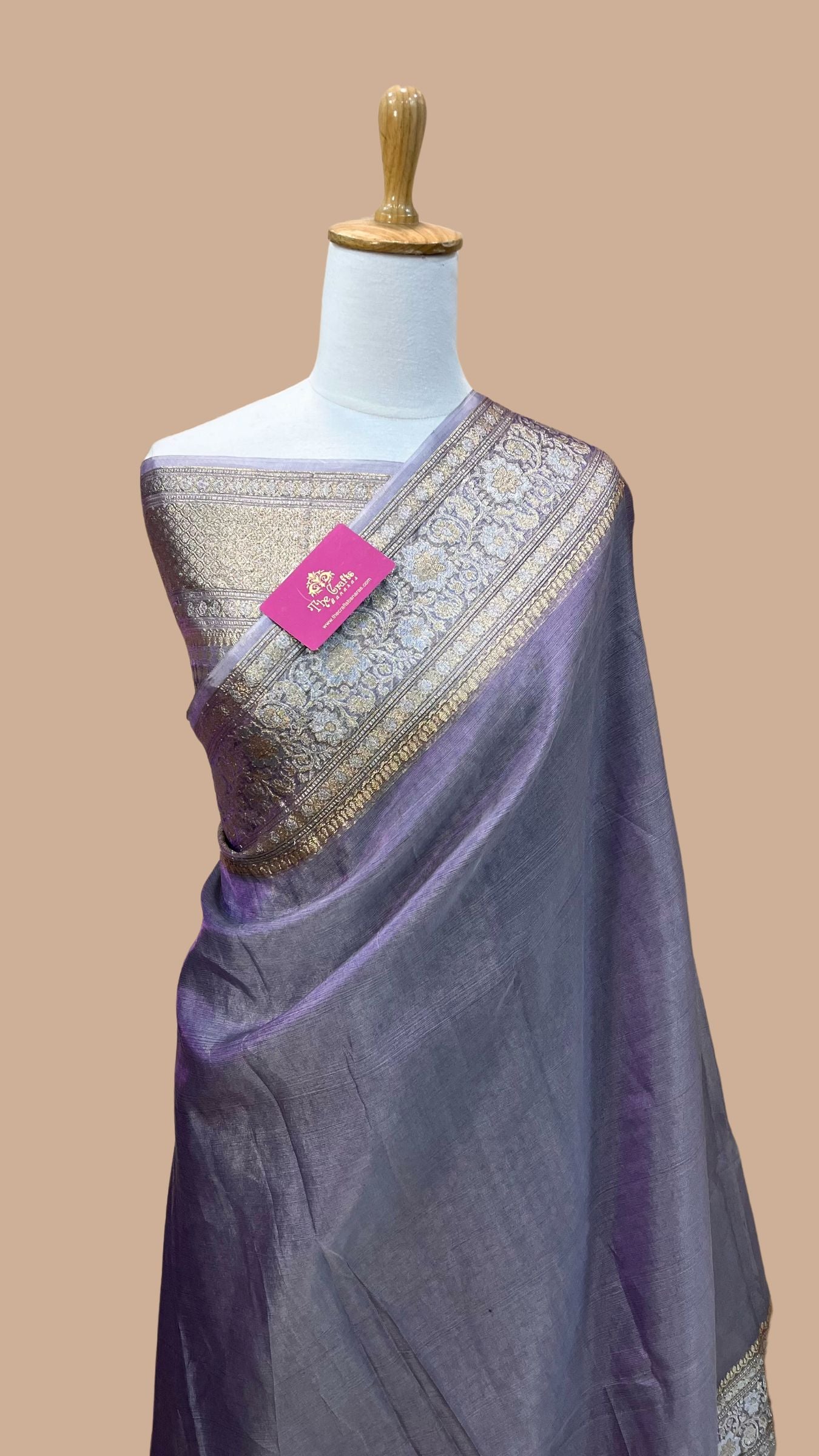 Pure Kora Tissue Silk Banarasi Saree