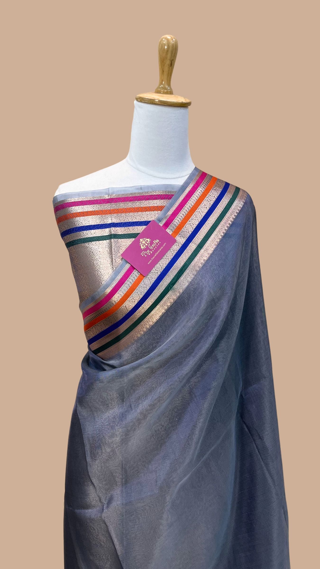 Pure Kora Tissue Silk Banarasi Saree