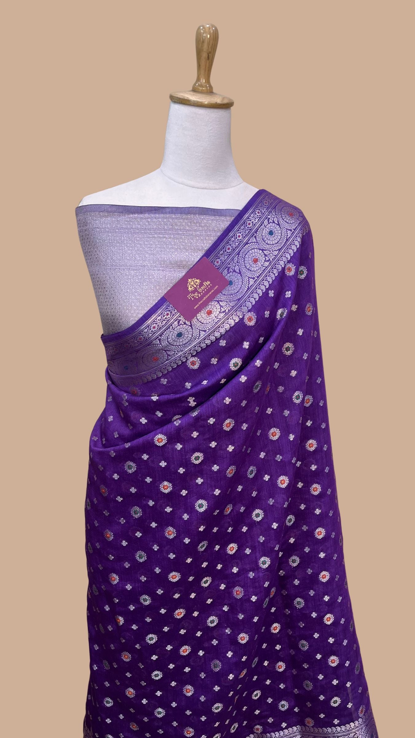 Pure Munga Silk Banarasi Saree