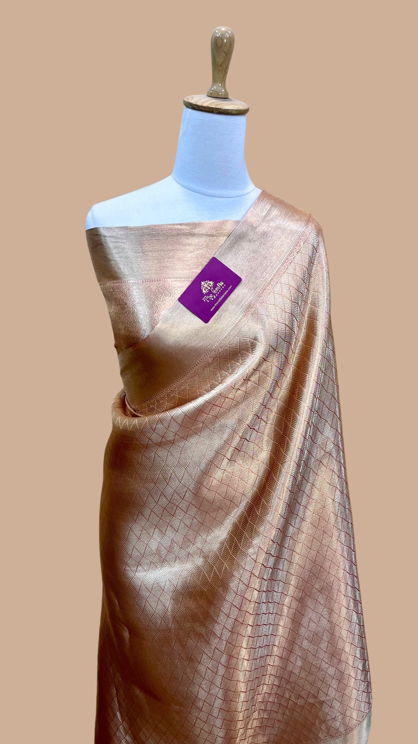 Pure Tissue Brocade Banarasi Saree