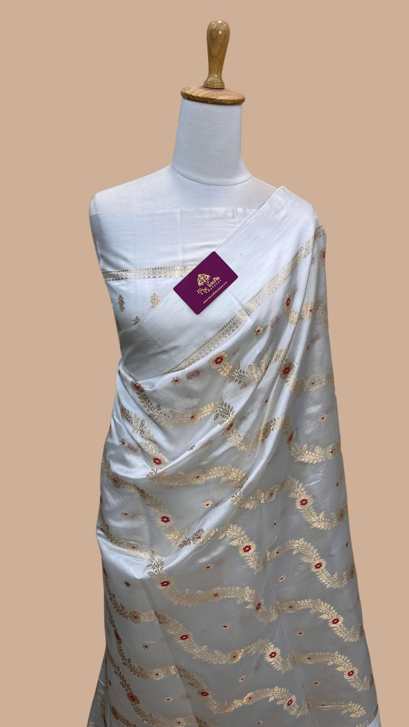 Pure Mango Silk Banarasi Saree
