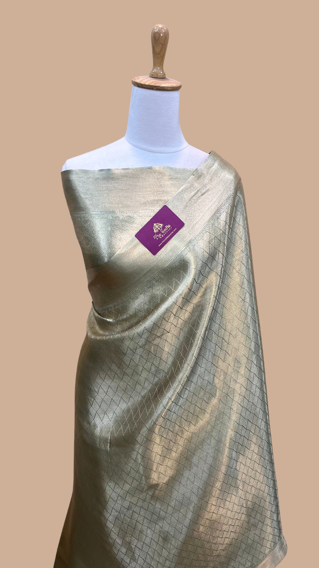 Pure Tissue Brocade Banarasi Saree