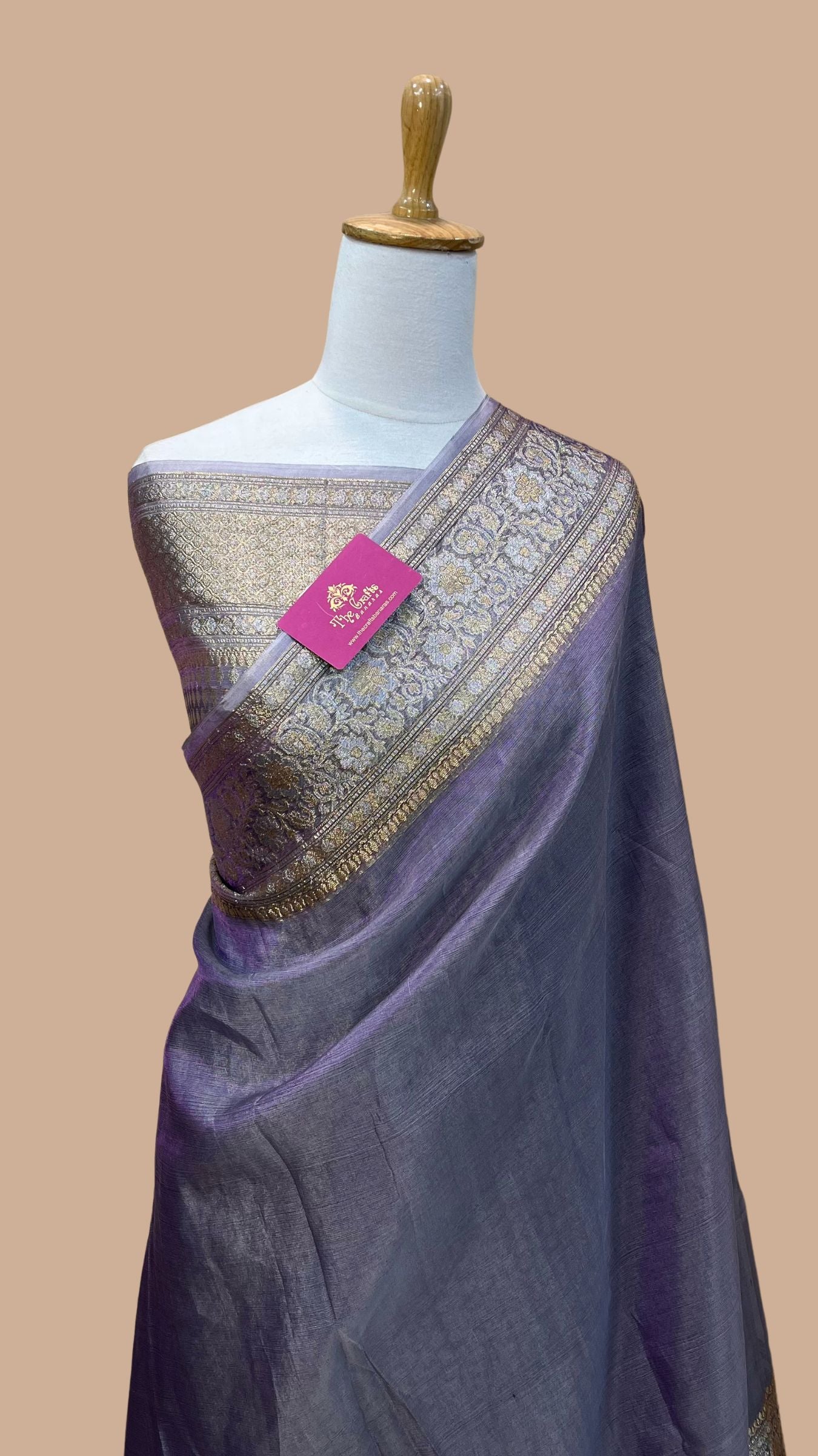 Pure Kora Tissue Silk Banarasi Saree