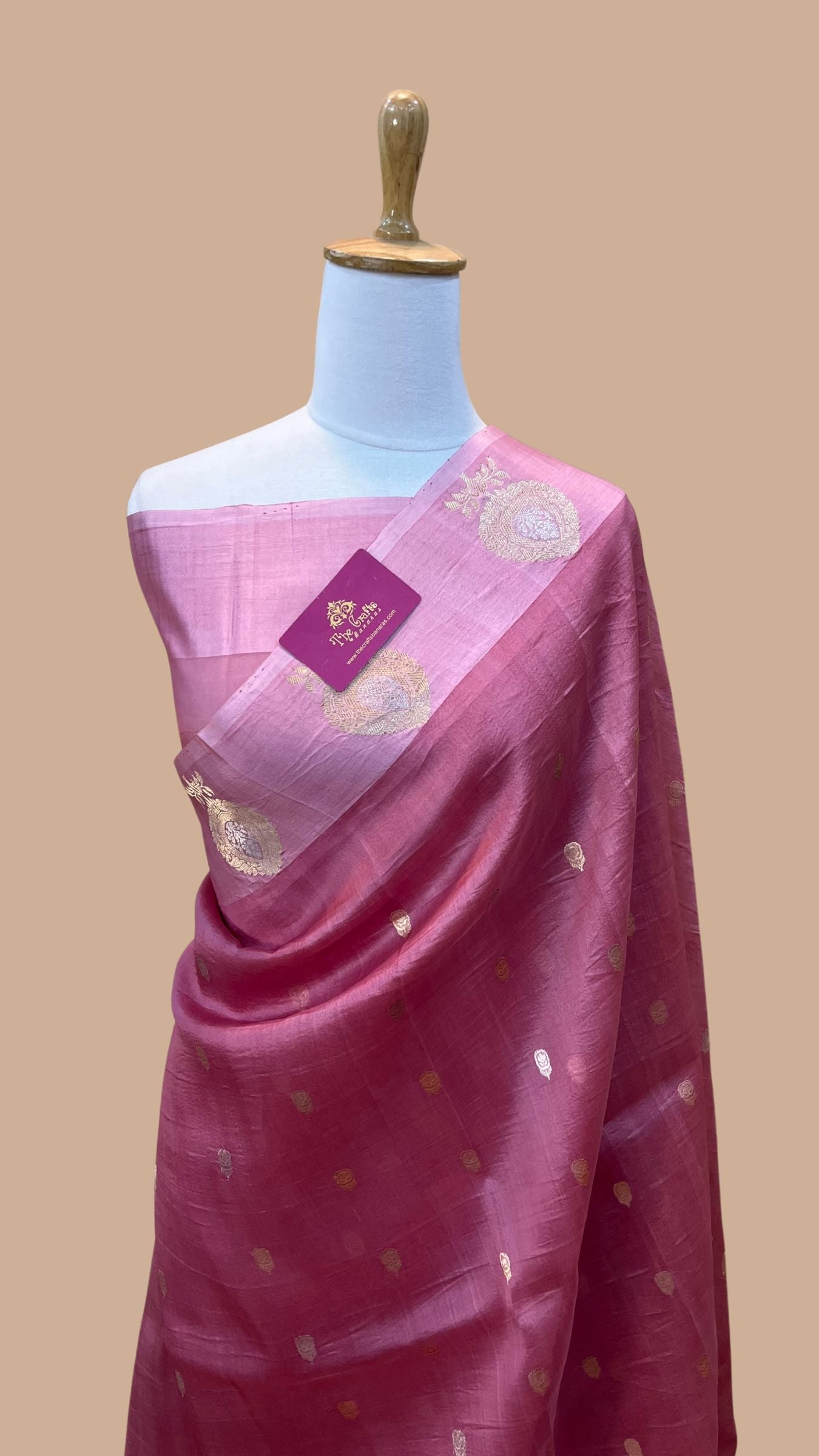 Pure Kora Silk Handloom Banarasi Saree