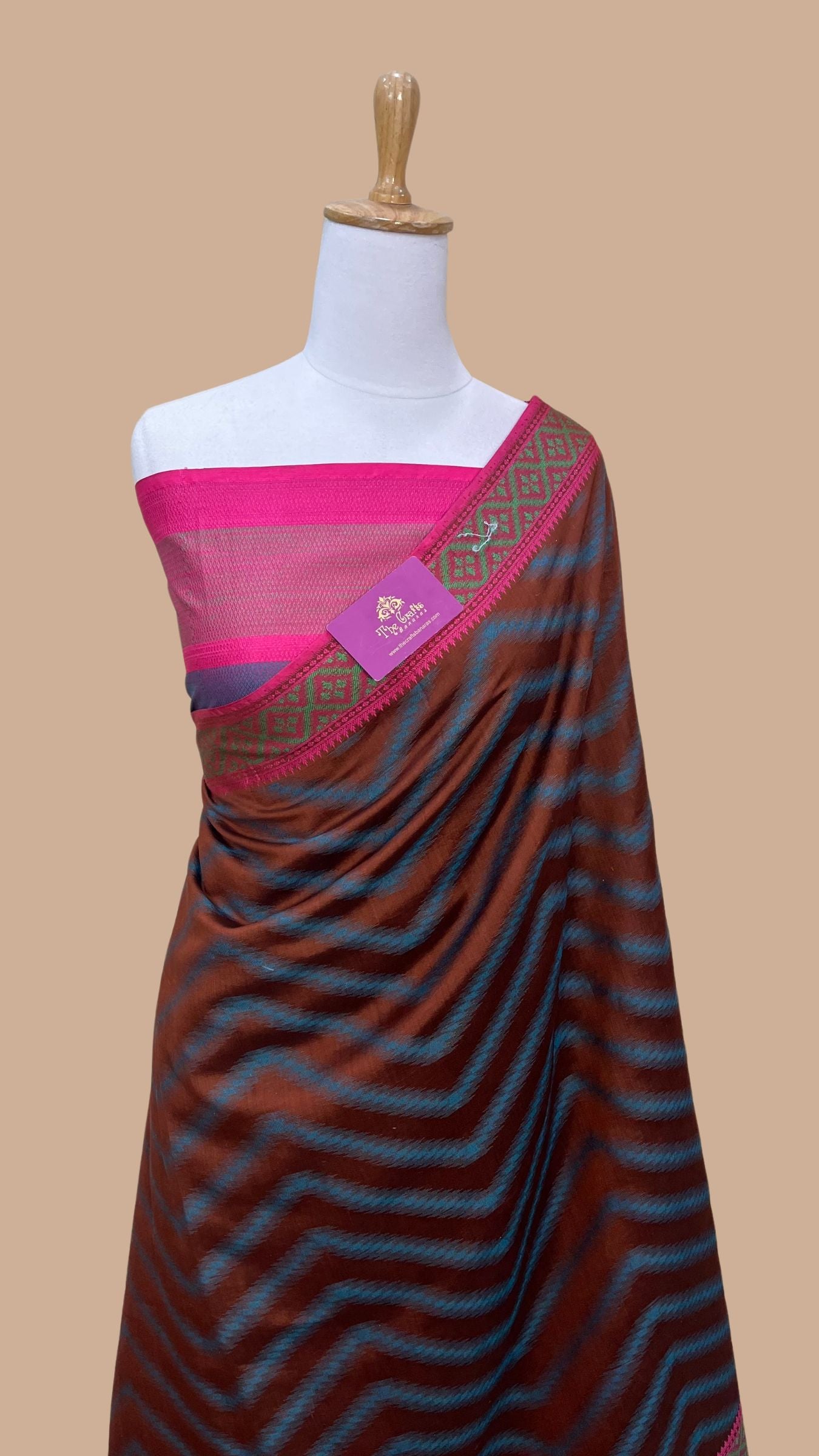 Pure Chiniya Silk Banarasi Saree