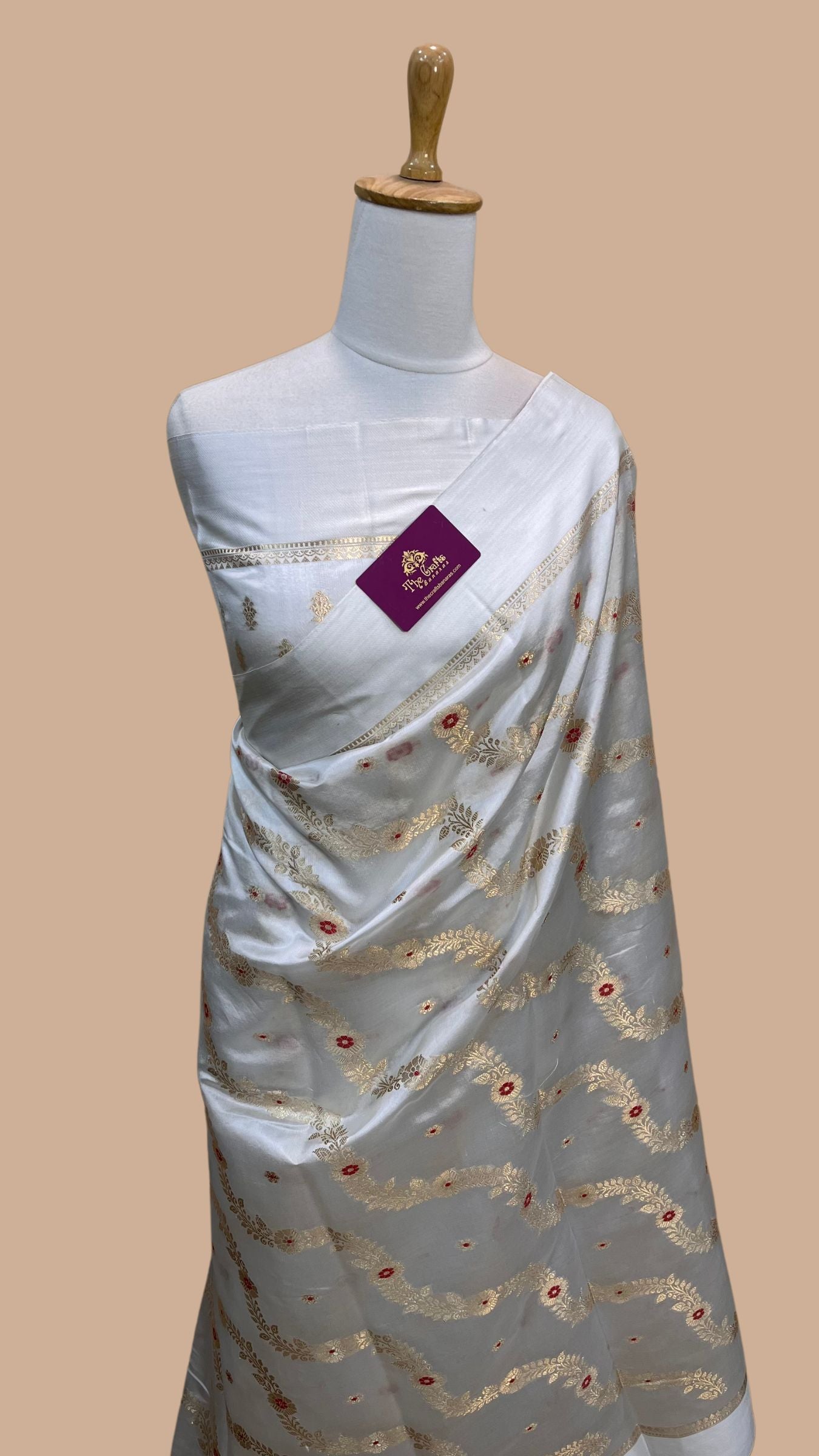 Pure Mango Silk Banarasi Saree