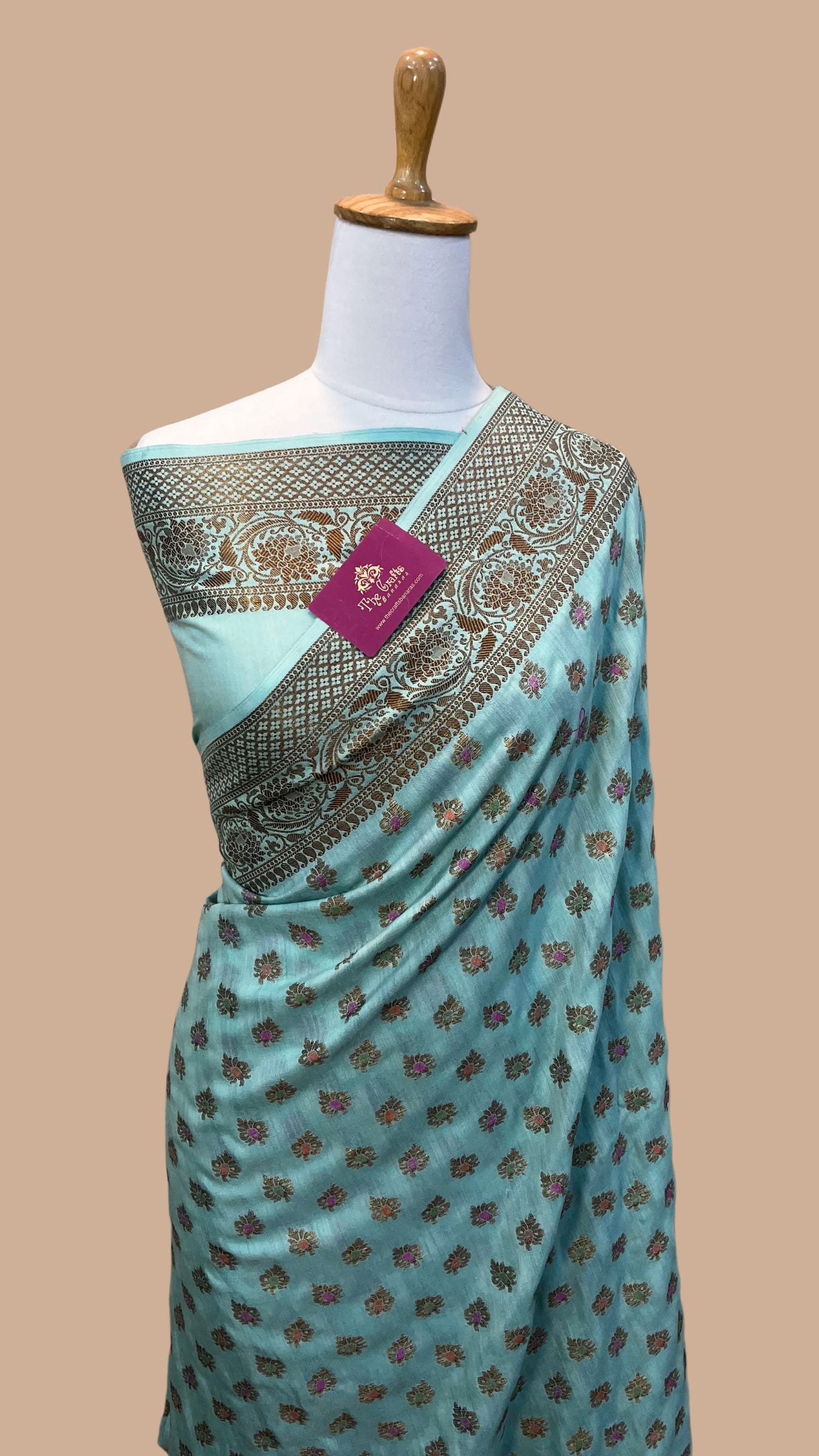 Pure Munga Silk Banarasi Saree