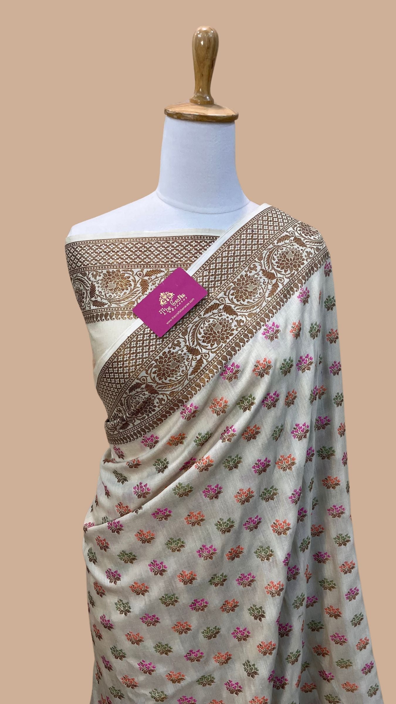 Pure Munga Silk Banarasi Saree