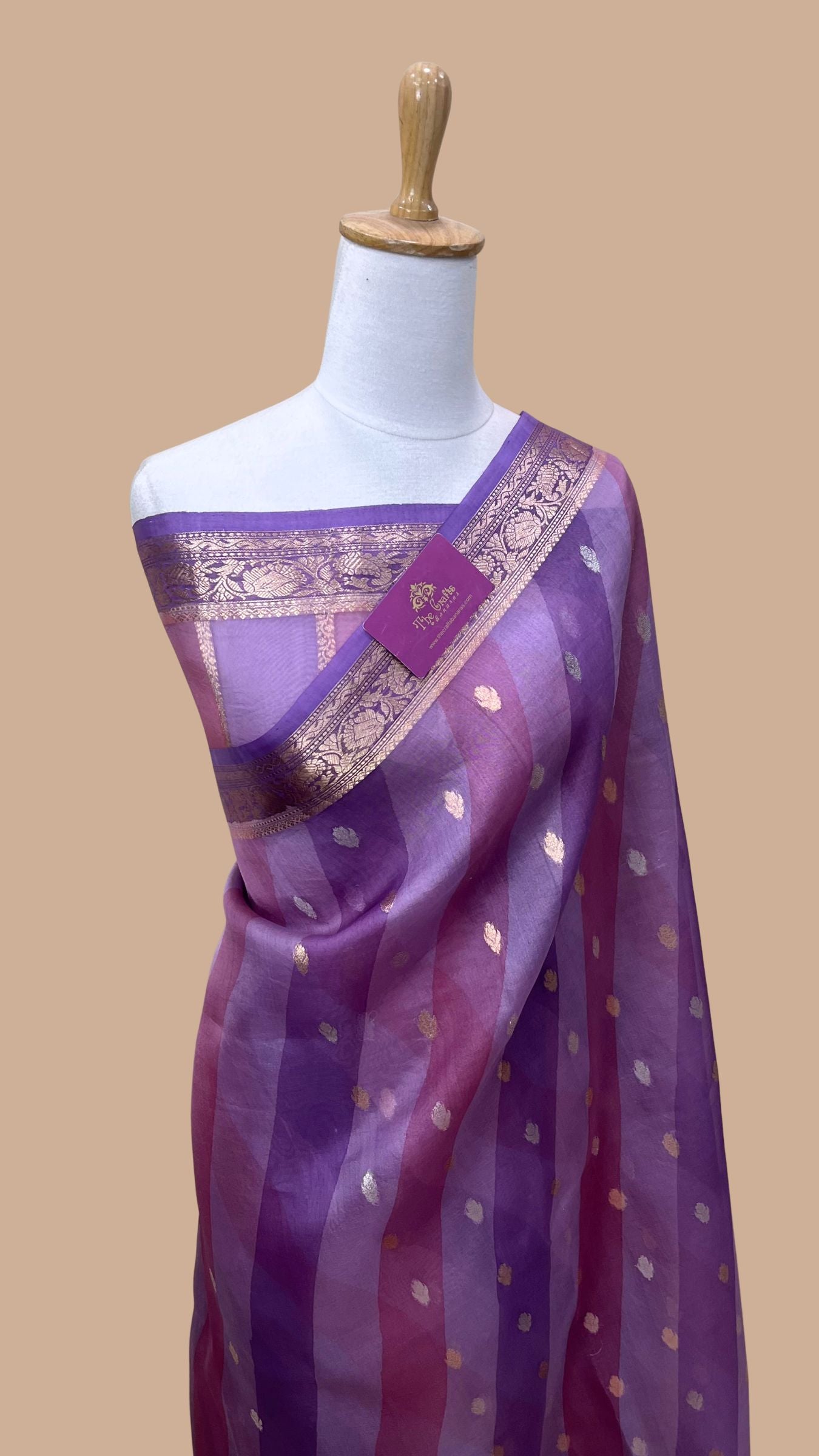 Pure Kora Silk Handloom Banarasi Saree