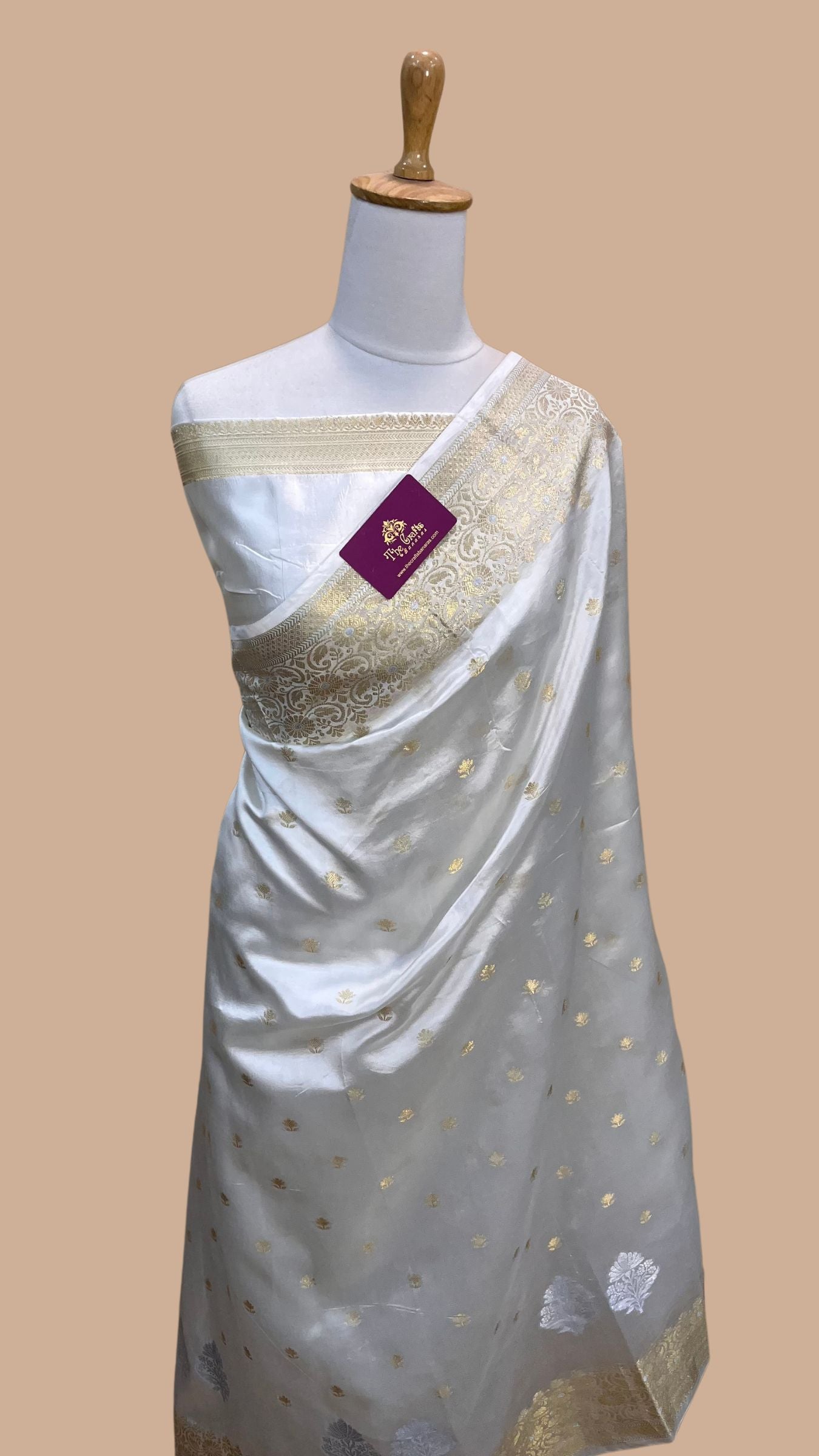Pure Mango Silk Banarasi Saree