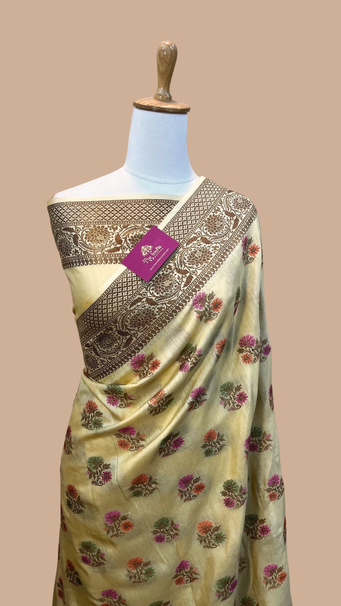 Pure Munga Silk Banarasi Saree