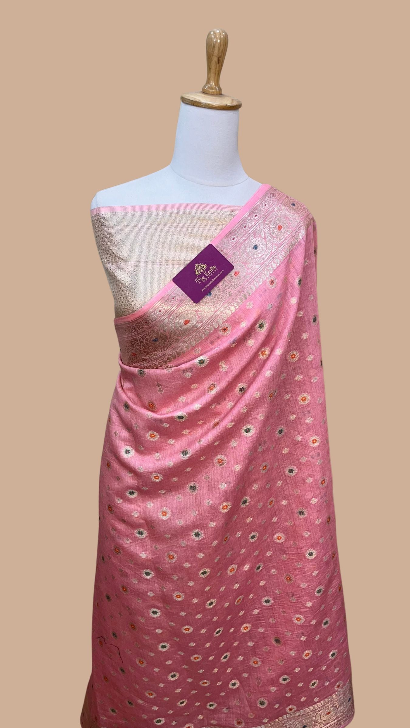 Pure Munga Silk Banarasi Saree