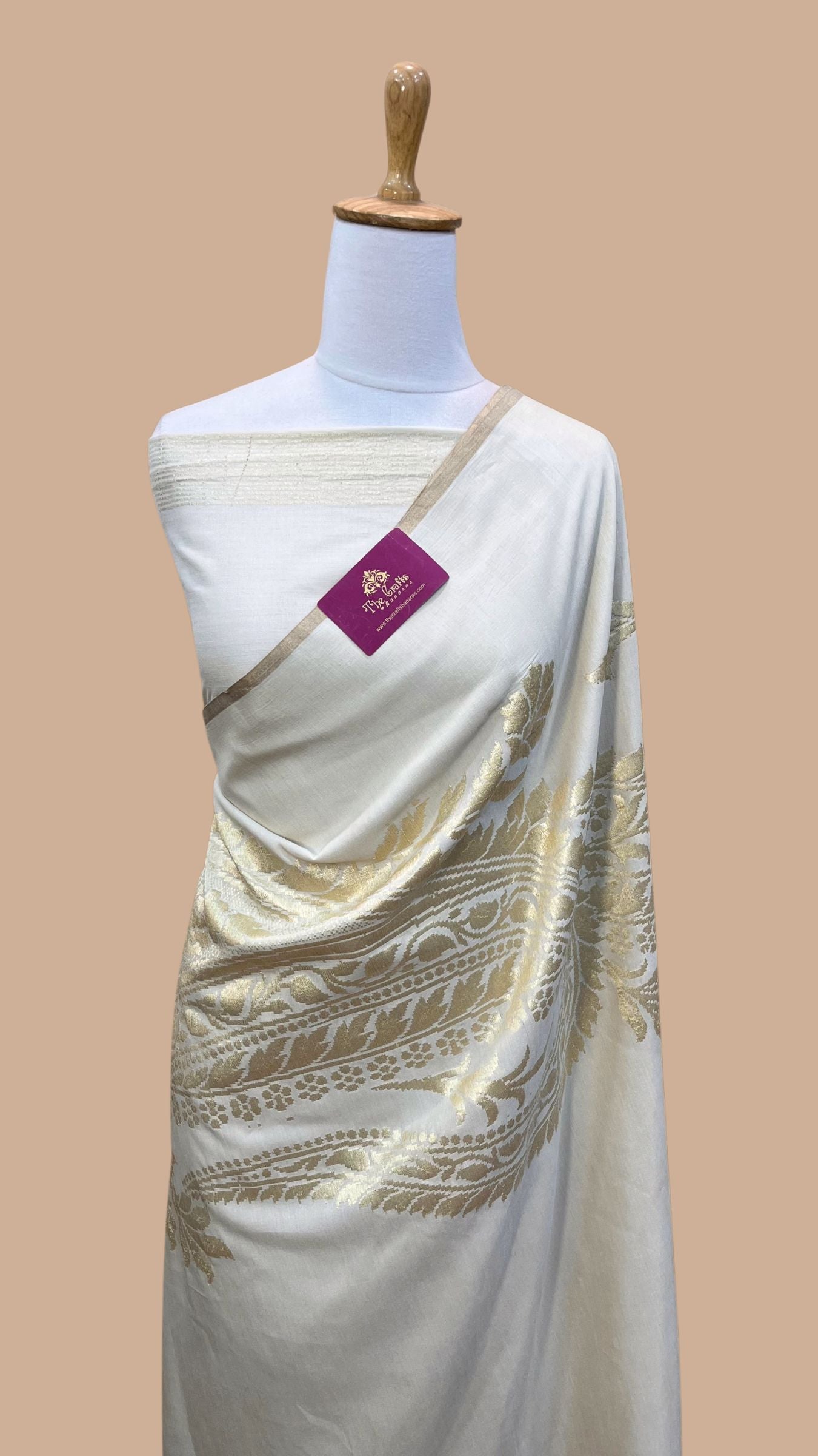 Pure Munga Silk Handloom Banarasi Saree