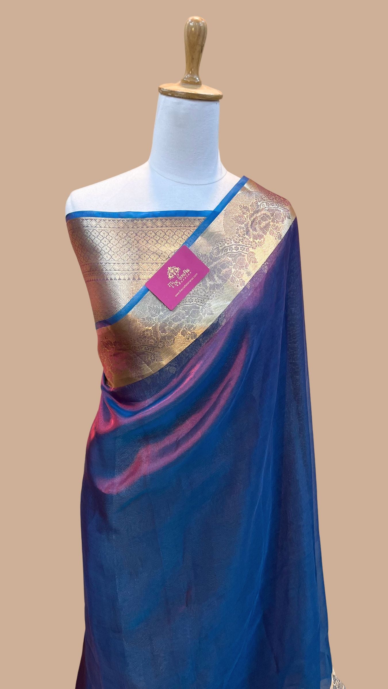 Pure Kora Tissue Silk Banarasi Saree