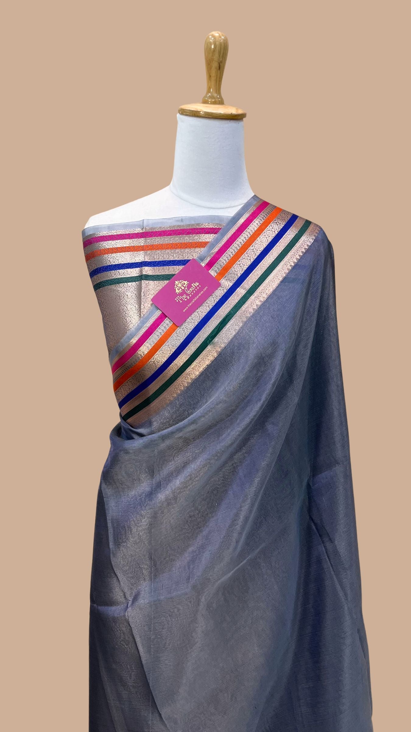 Pure Kora Tissue Silk Banarasi Saree