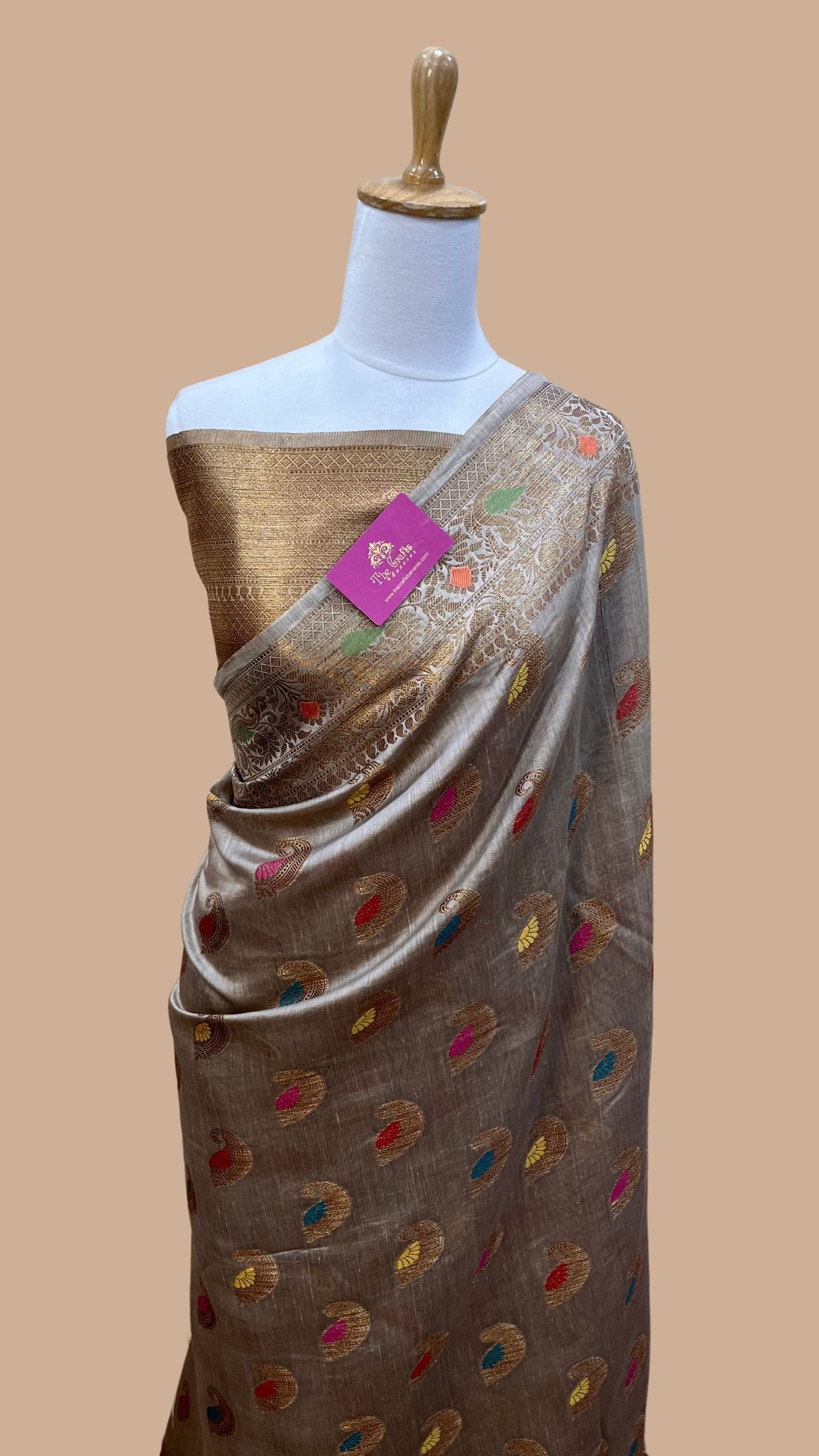 Pure Munga Silk Banarasi Saree
