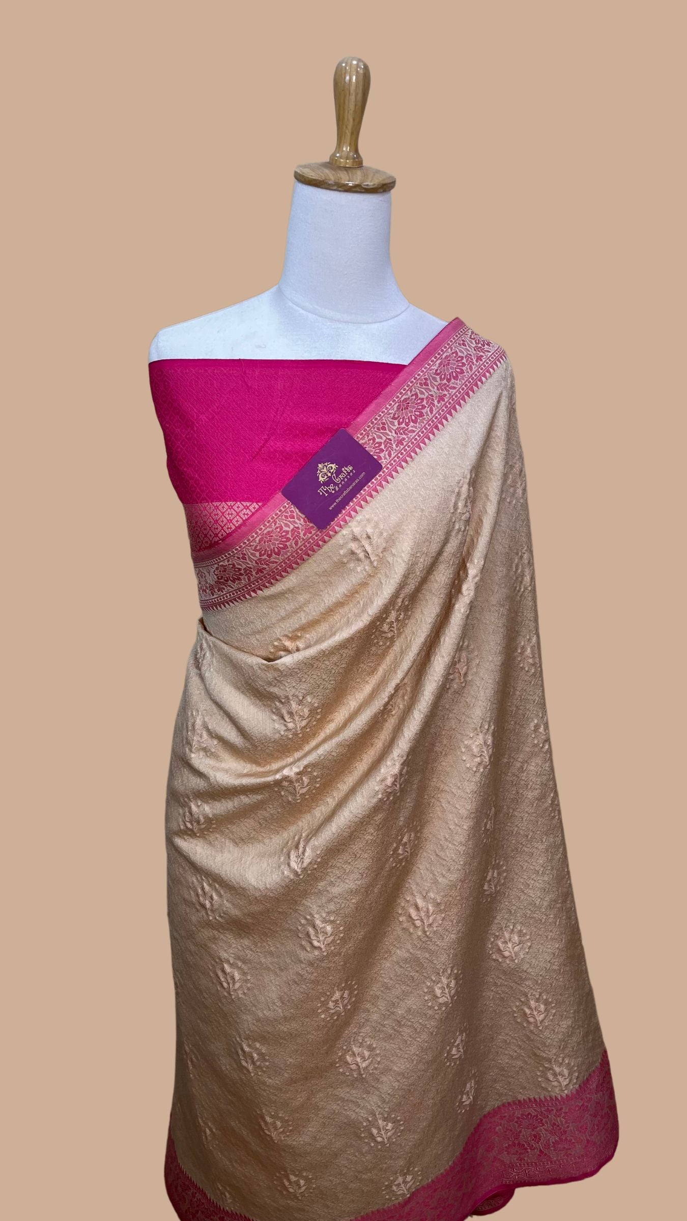 Pure Chiniya Silk Banarasi Saree