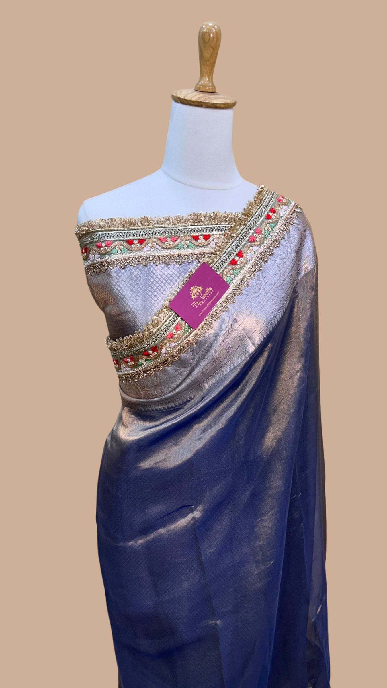 Pure Tissue Silk Banarasi Saree